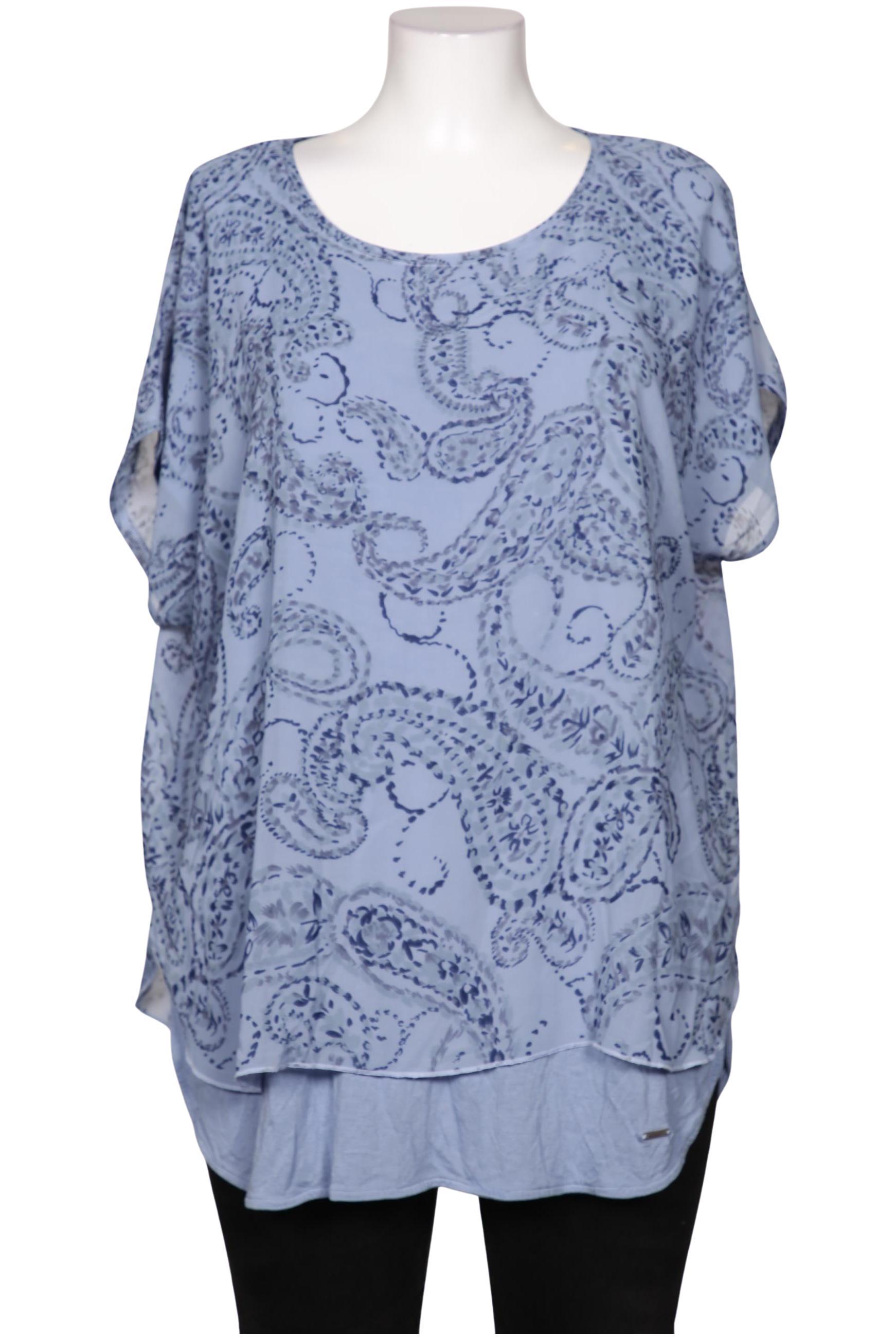 

Triangle Damen Bluse, blau, Gr. 48