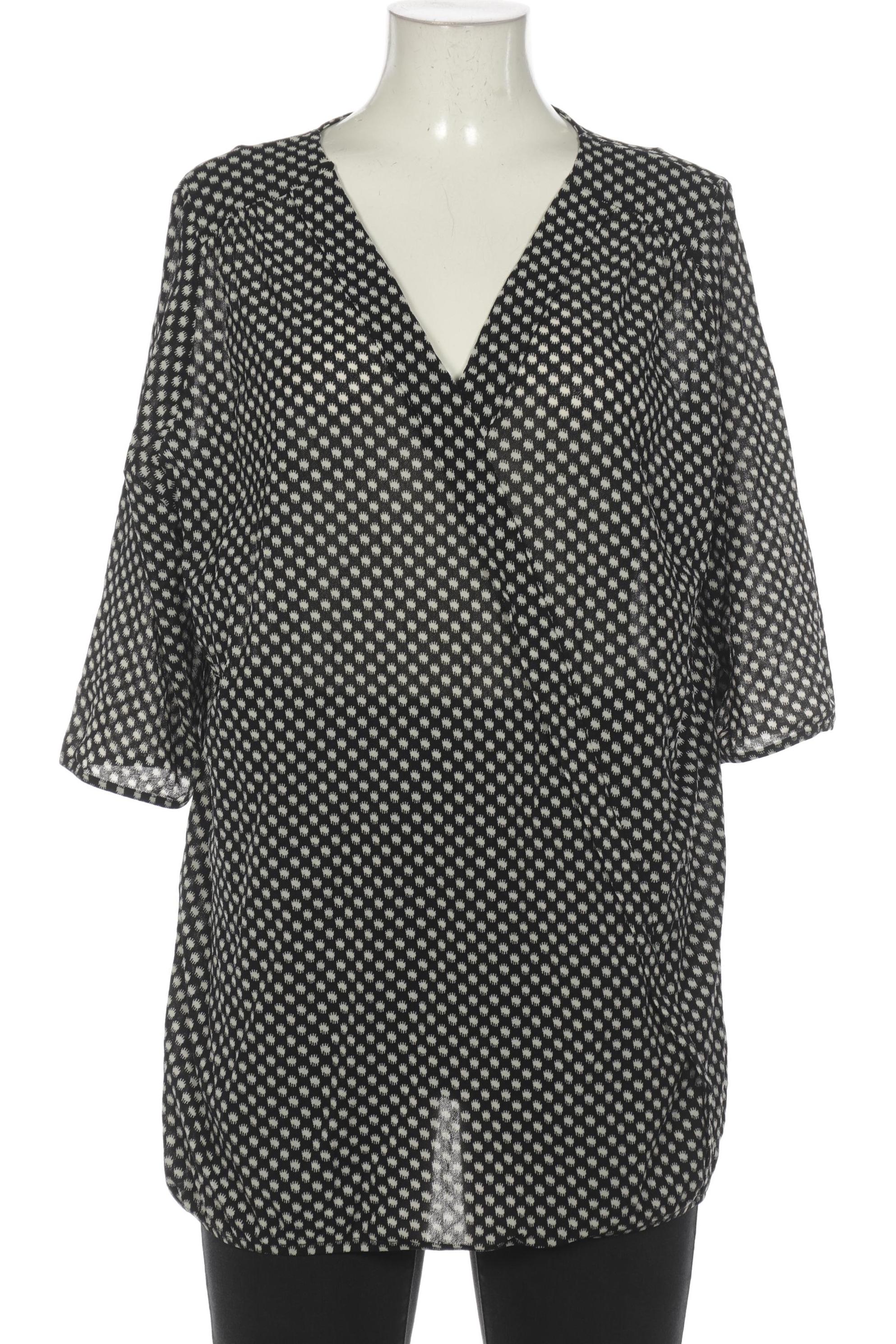

Triangle Damen Bluse, schwarz, Gr. 48