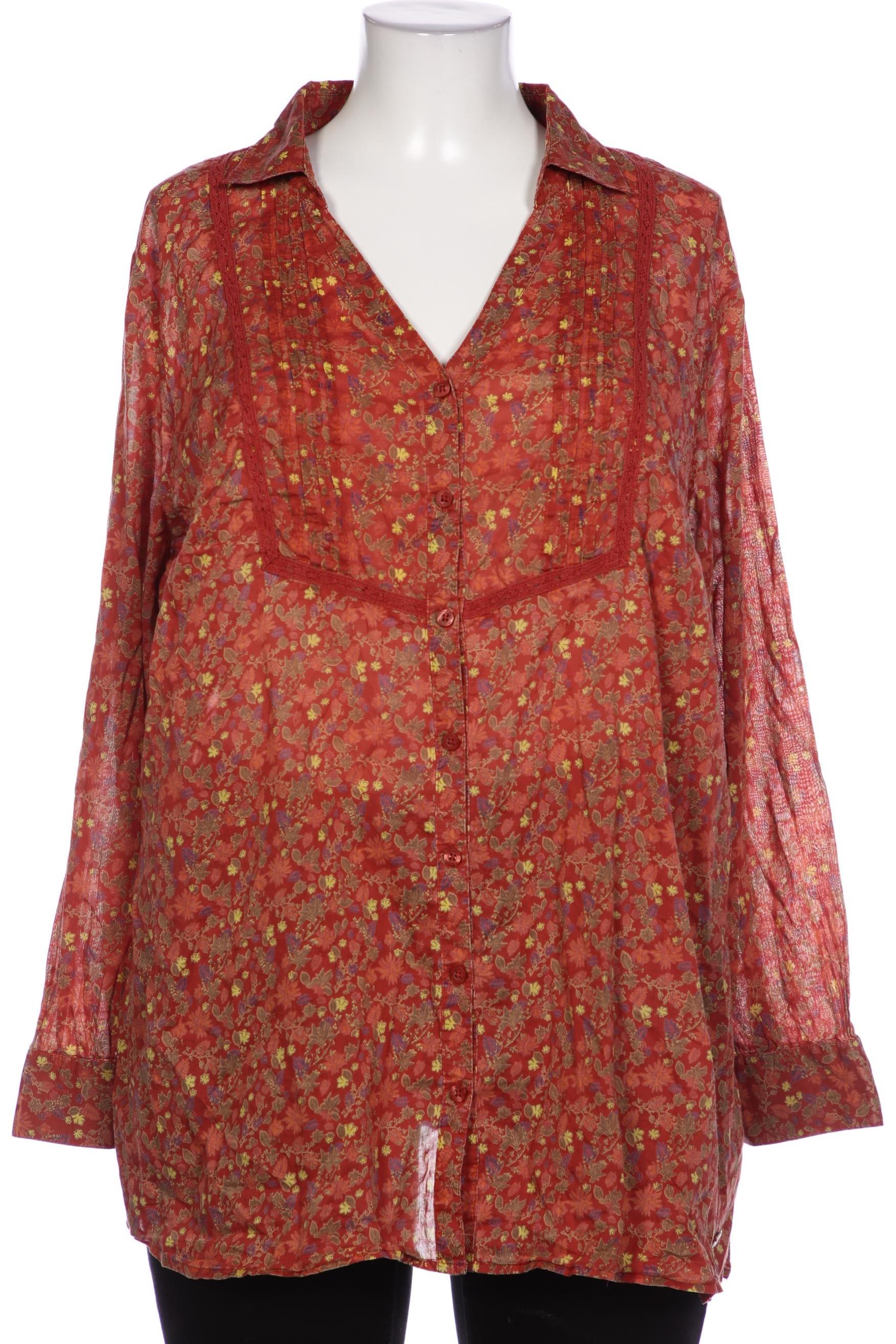 

Triangle Damen Bluse, rot, Gr. 50