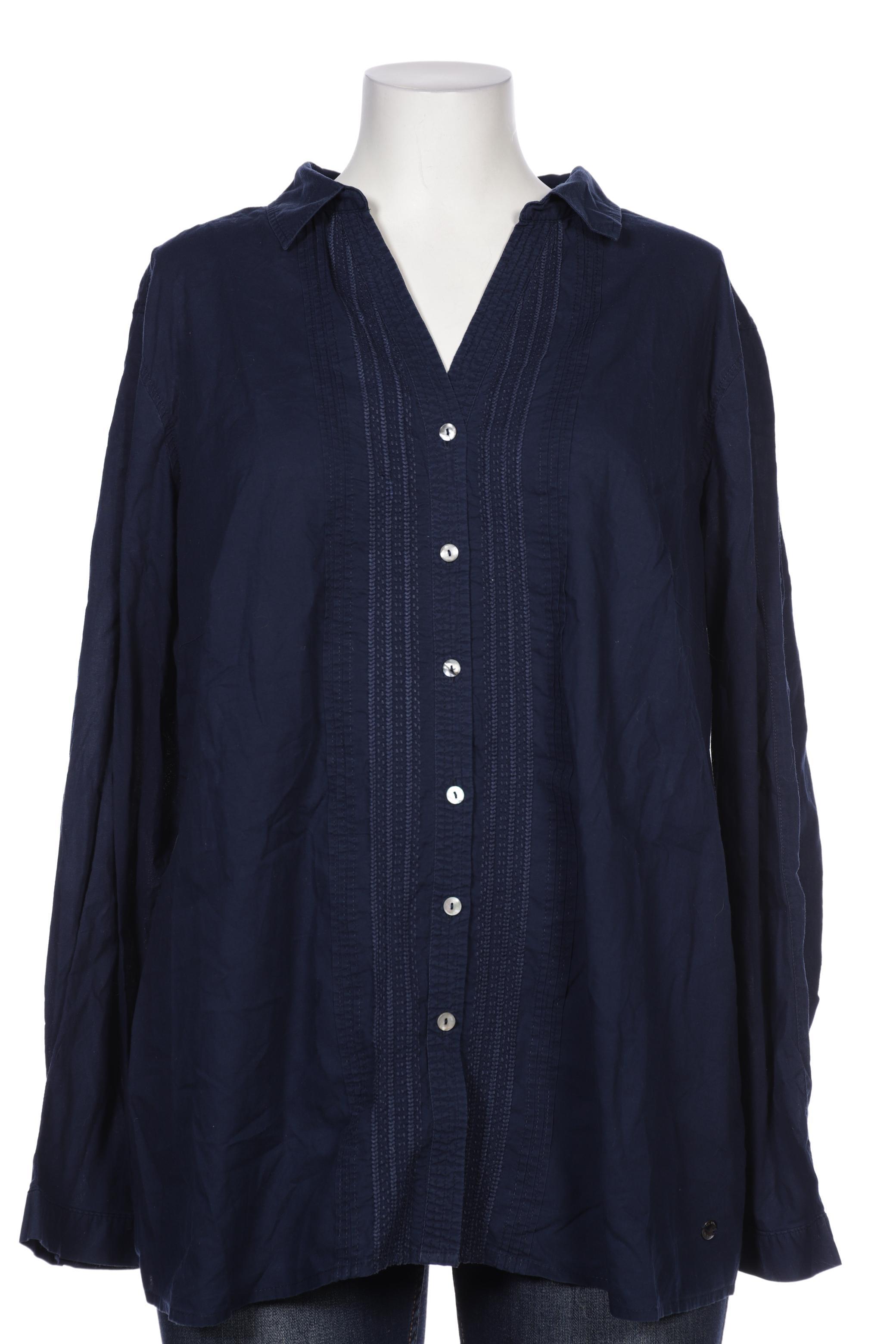 

Triangle Damen Bluse, marineblau, Gr. 50