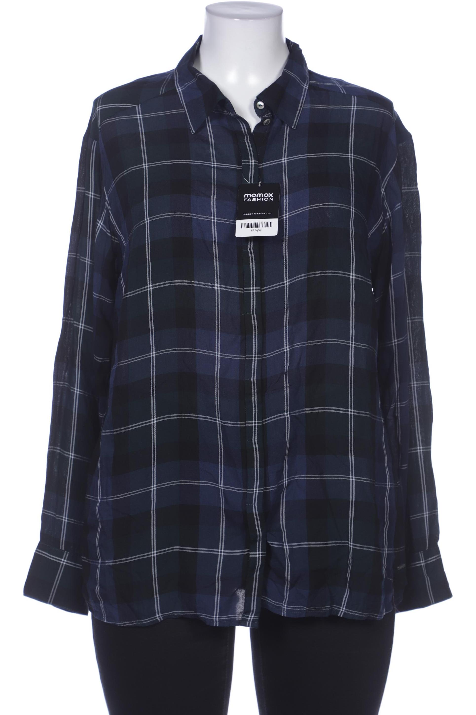 

Triangle Damen Bluse, marineblau, Gr. 46