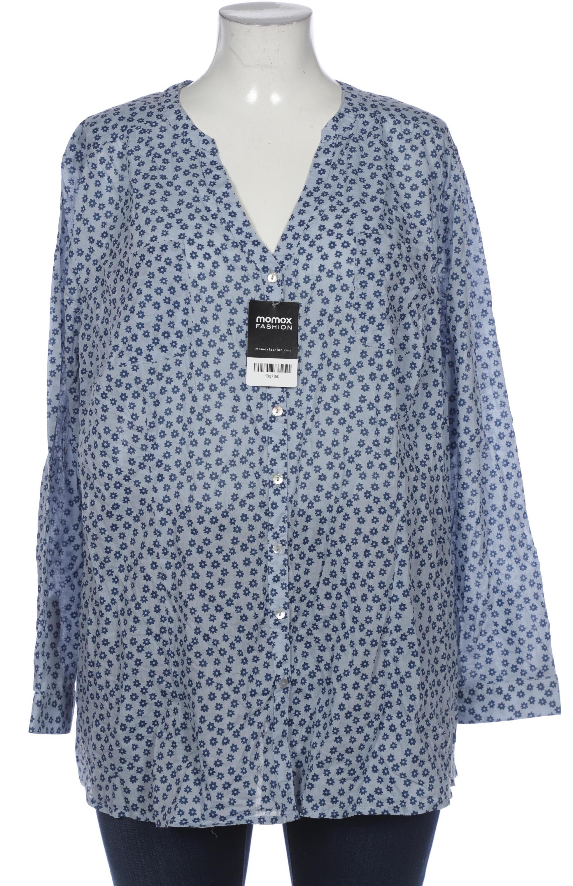 

Triangle Damen Bluse, blau, Gr. 50
