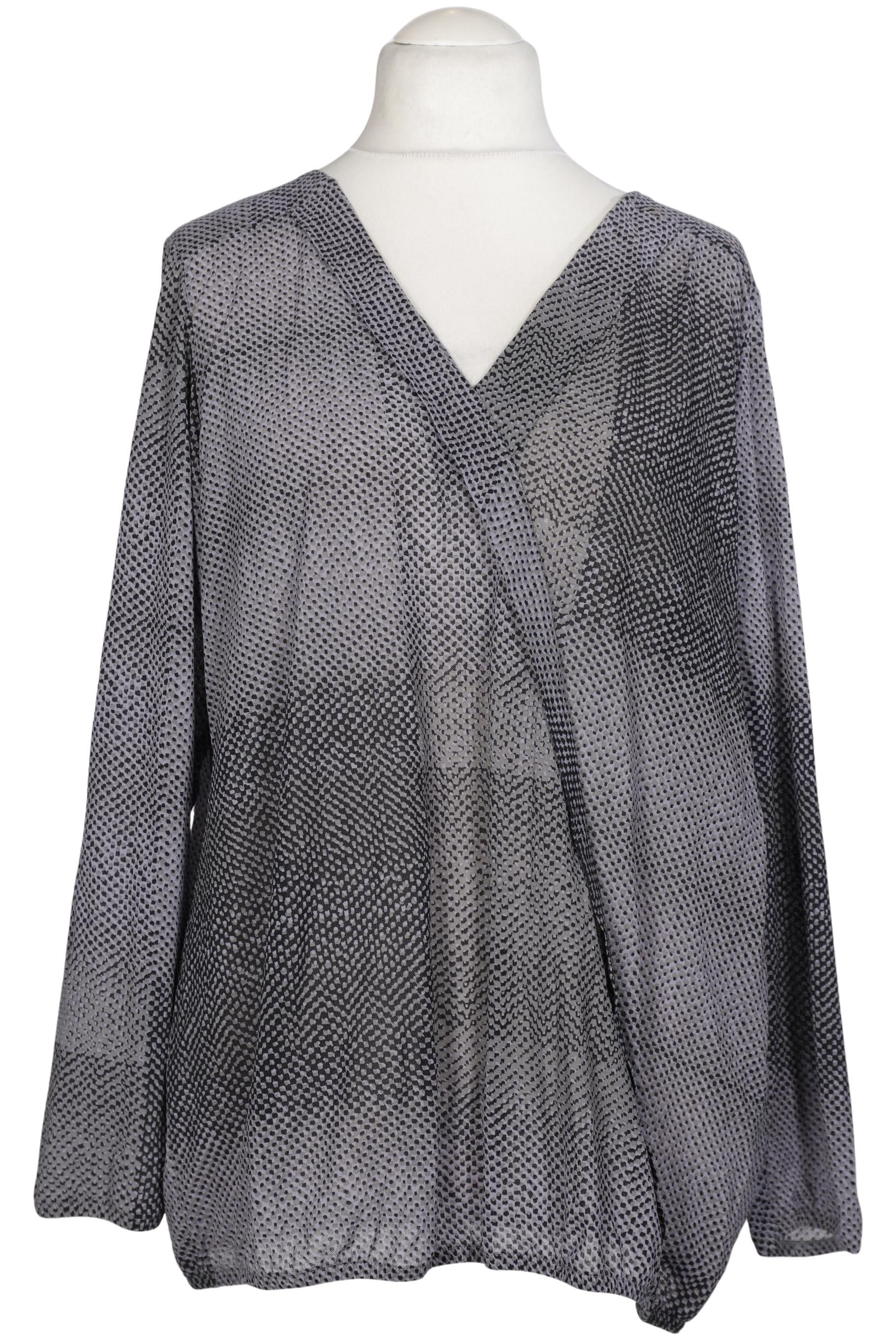 

Triangle Damen Bluse, grau, Gr. 48