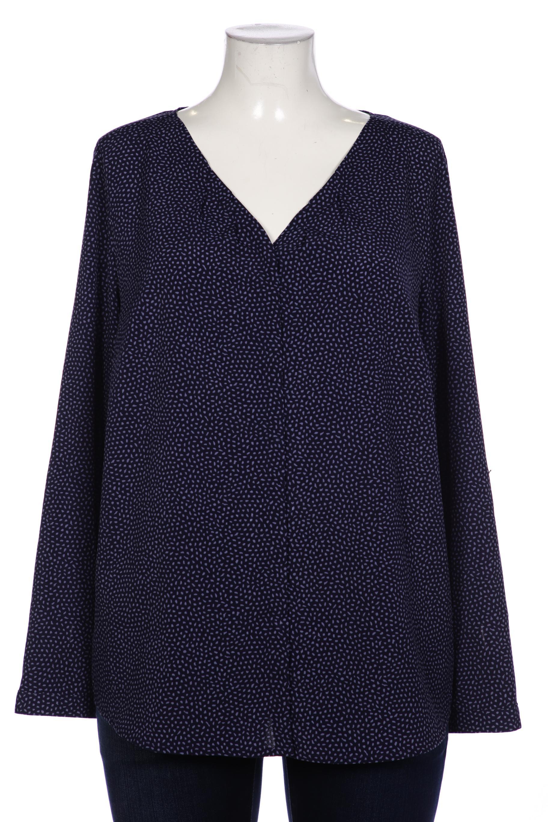 

Triangle Damen Bluse, marineblau, Gr. 46
