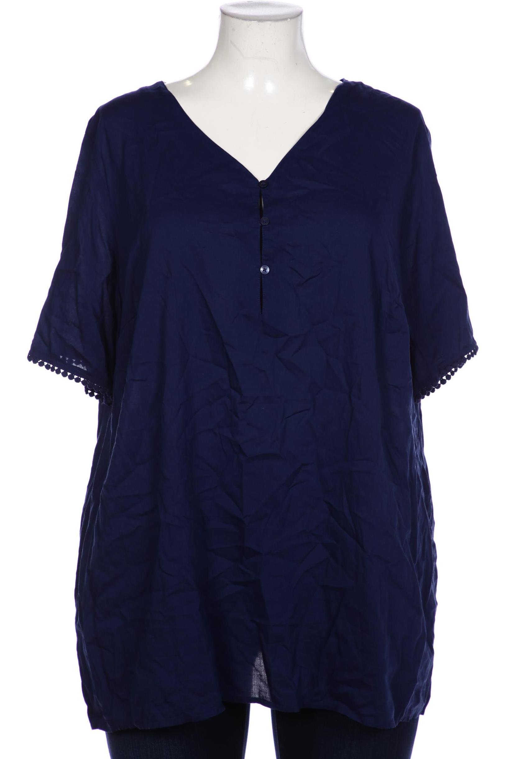 

Triangle Damen Bluse, marineblau, Gr. 52