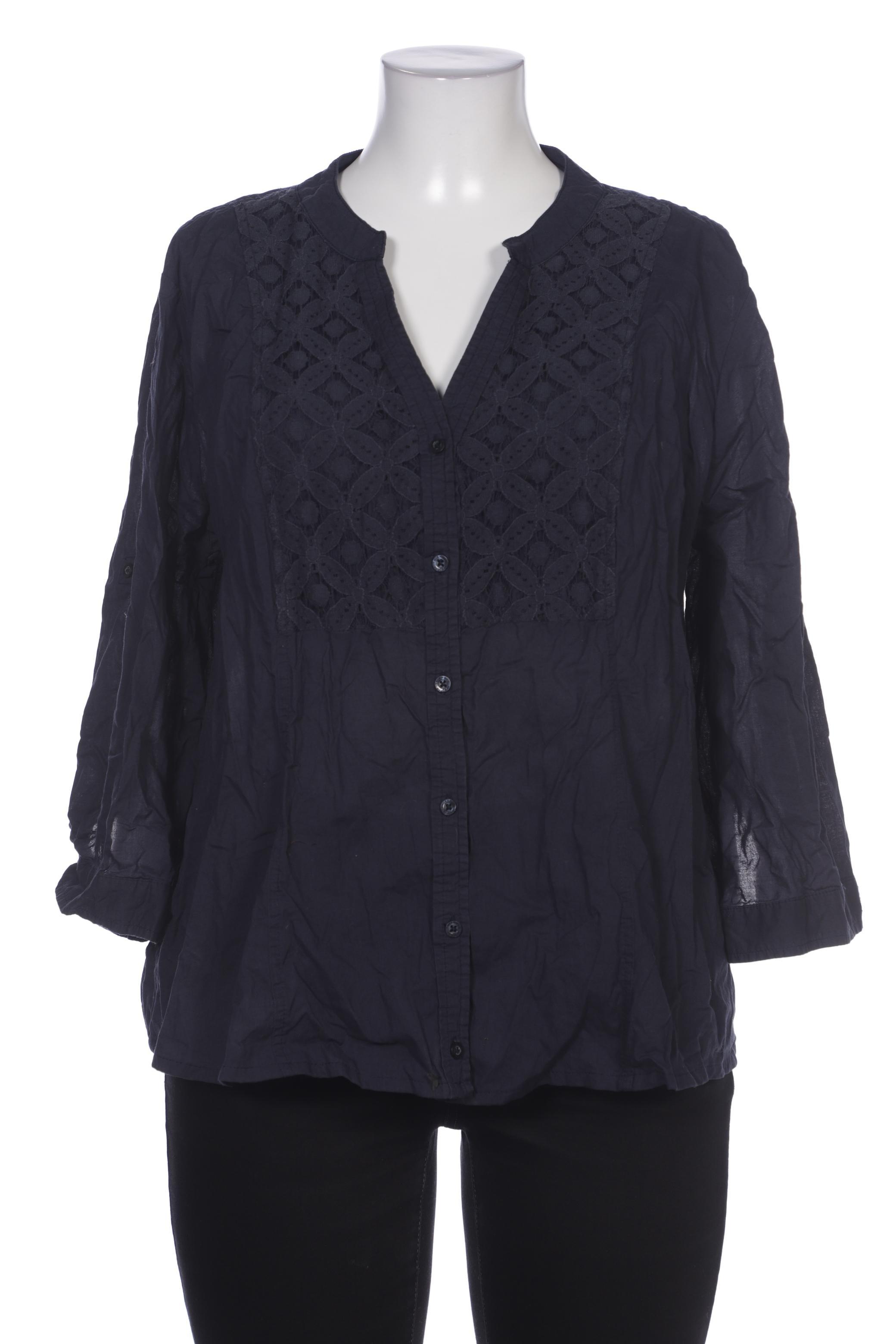 

Triangle Damen Bluse, marineblau, Gr. 44