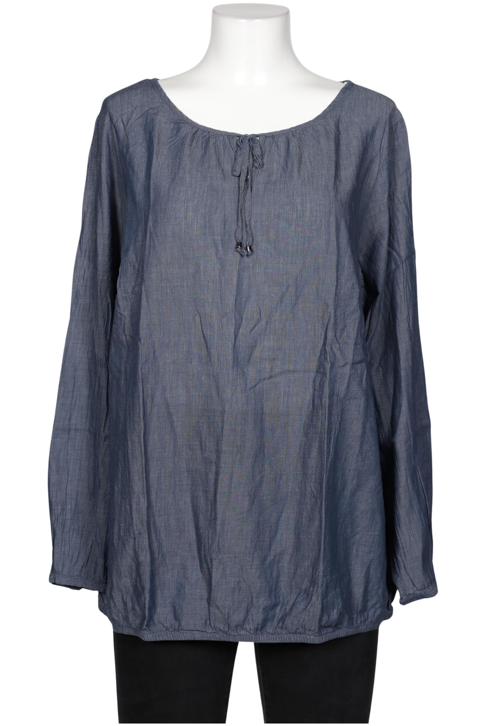 

Triangle Damen Bluse, blau, Gr. 44