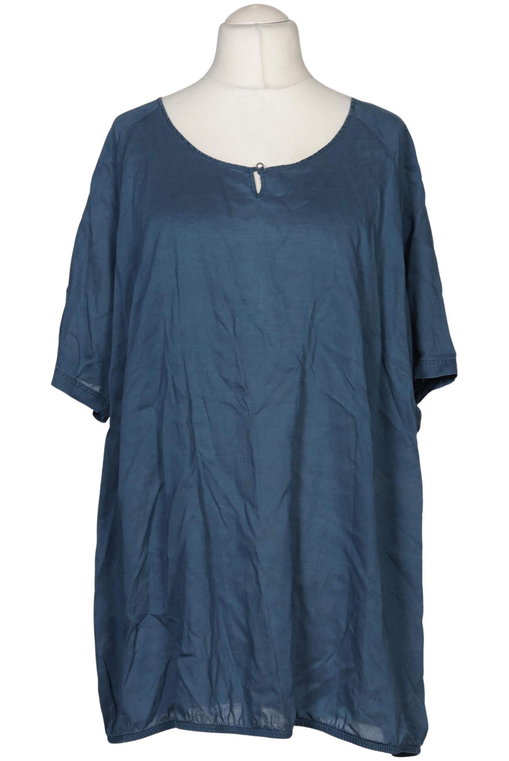 

Triangle Damen Bluse, blau, Gr. 52