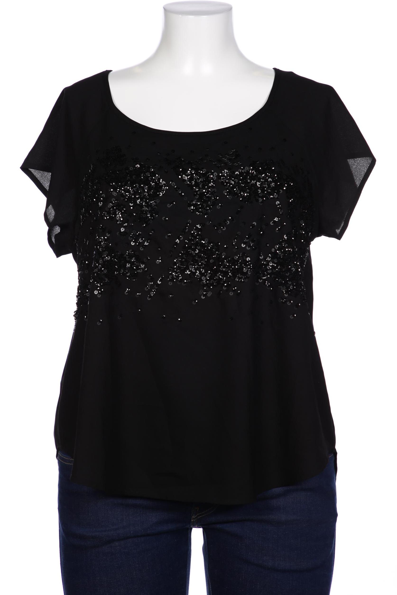 

Triangle Damen Bluse, schwarz, Gr. 24