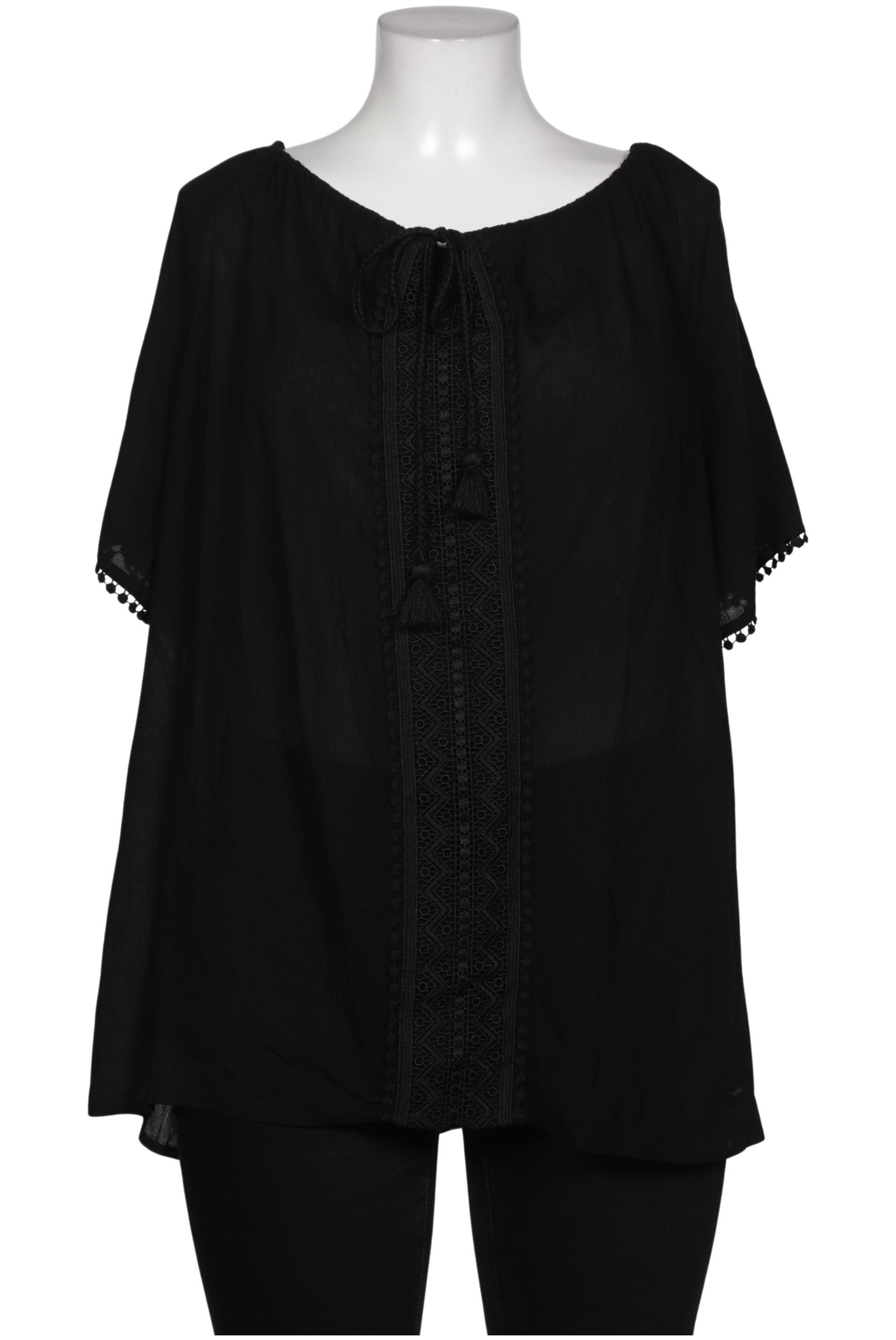 

Triangle Damen Bluse, schwarz, Gr. 46