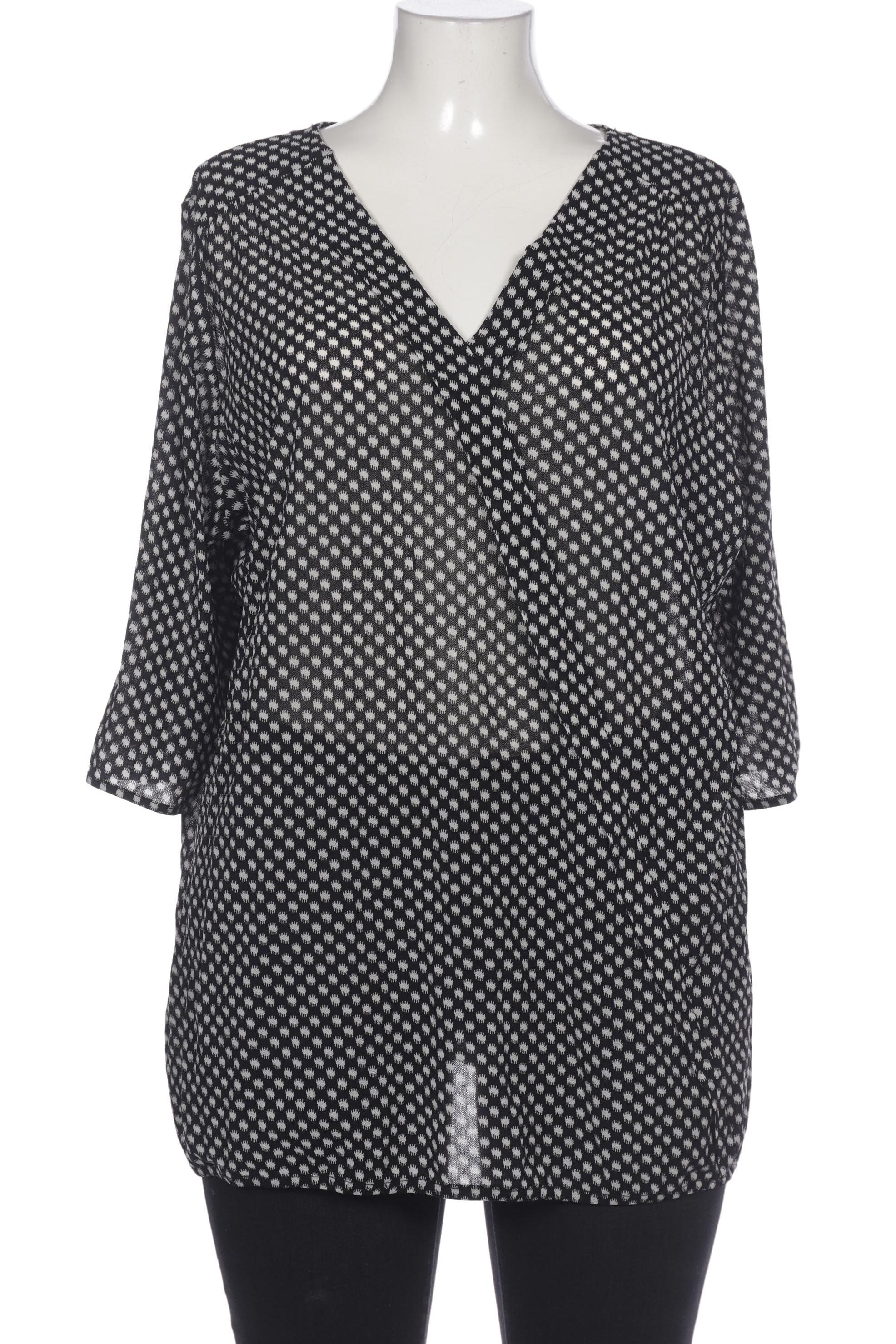 

Triangle Damen Bluse, schwarz, Gr. 48