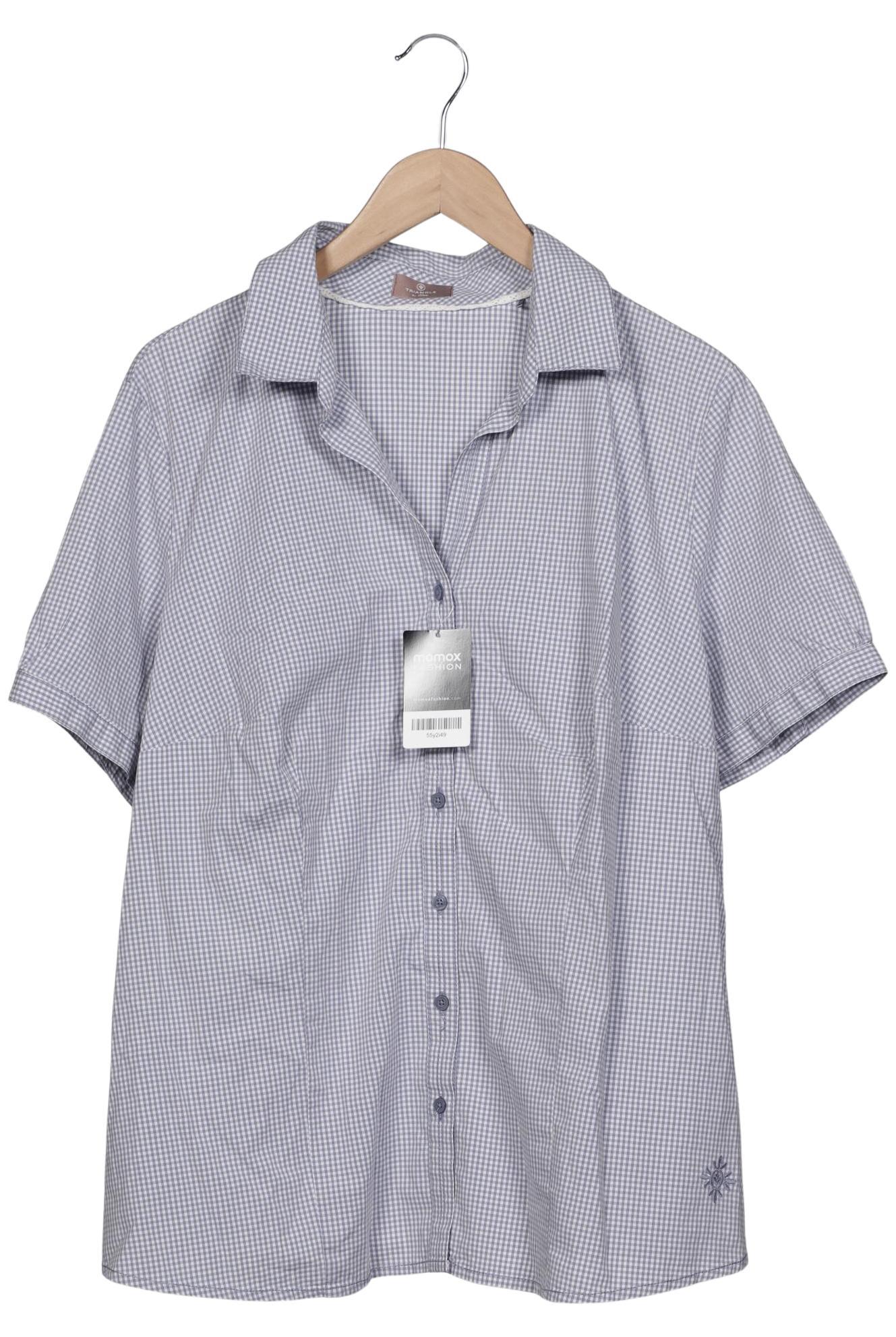 

Triangle Damen Bluse, hellblau, Gr. 50