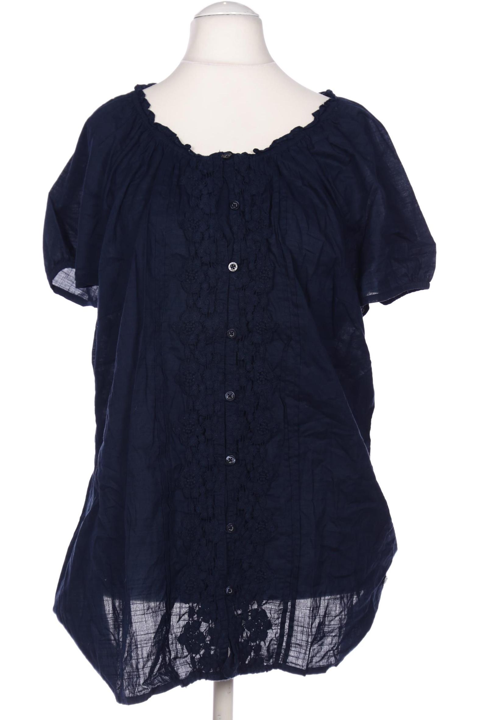 

Triangle Damen Bluse, marineblau, Gr. 44