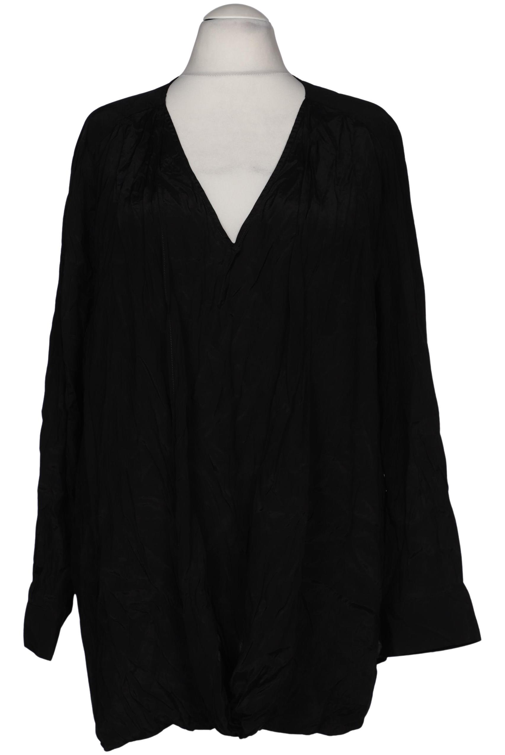 

Triangle Damen Bluse, schwarz, Gr. 54