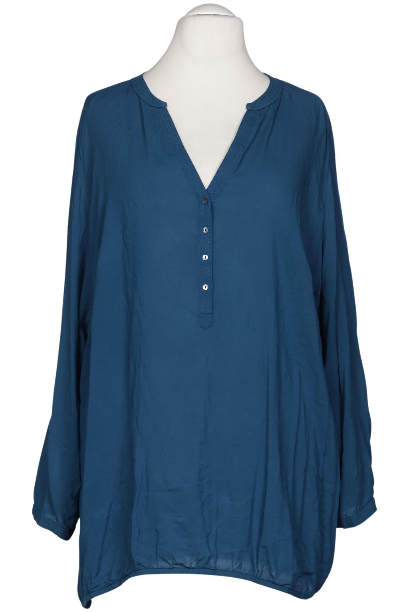 

Triangle Damen Bluse, blau, Gr. 54