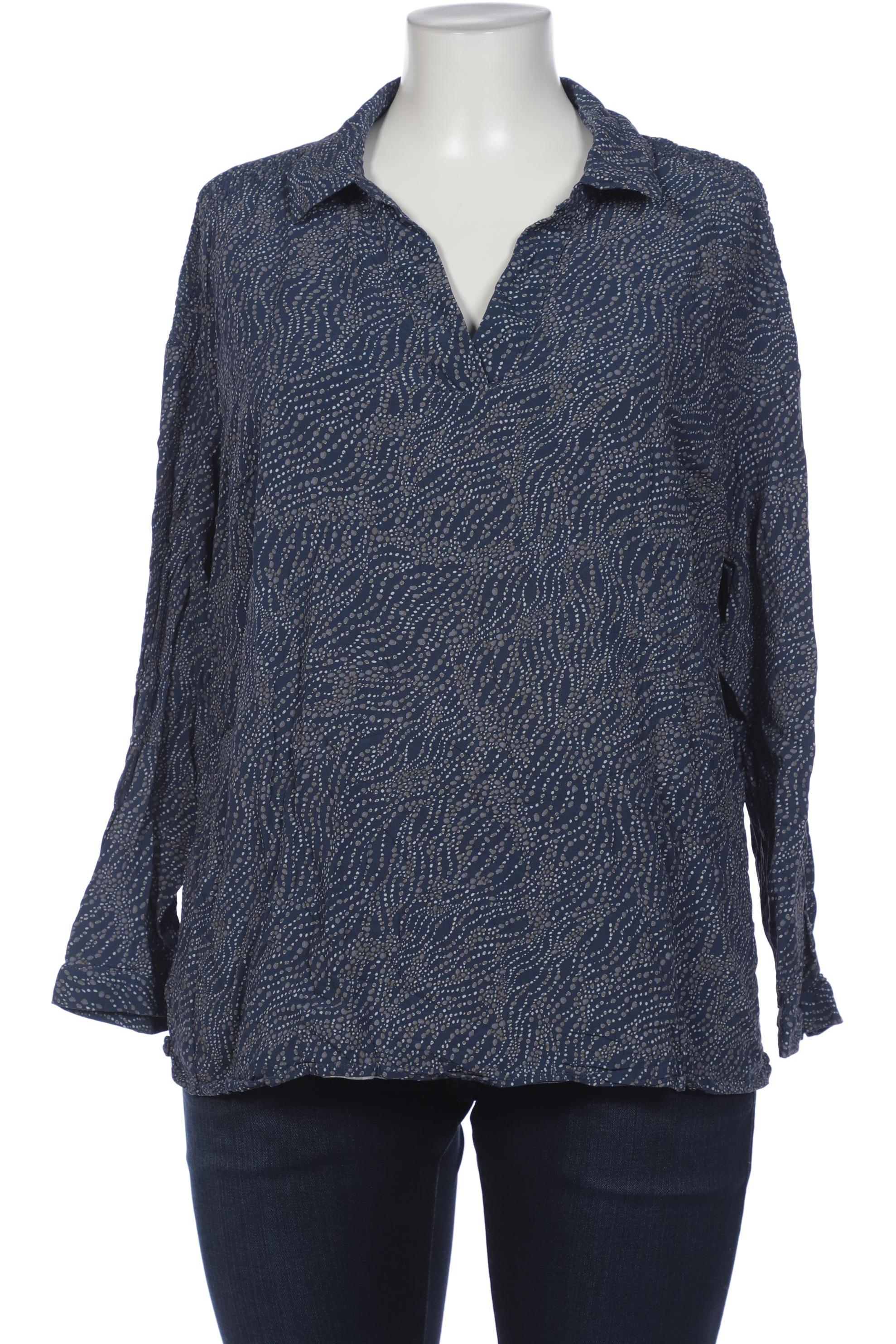

Triangle Damen Bluse, marineblau, Gr. 48