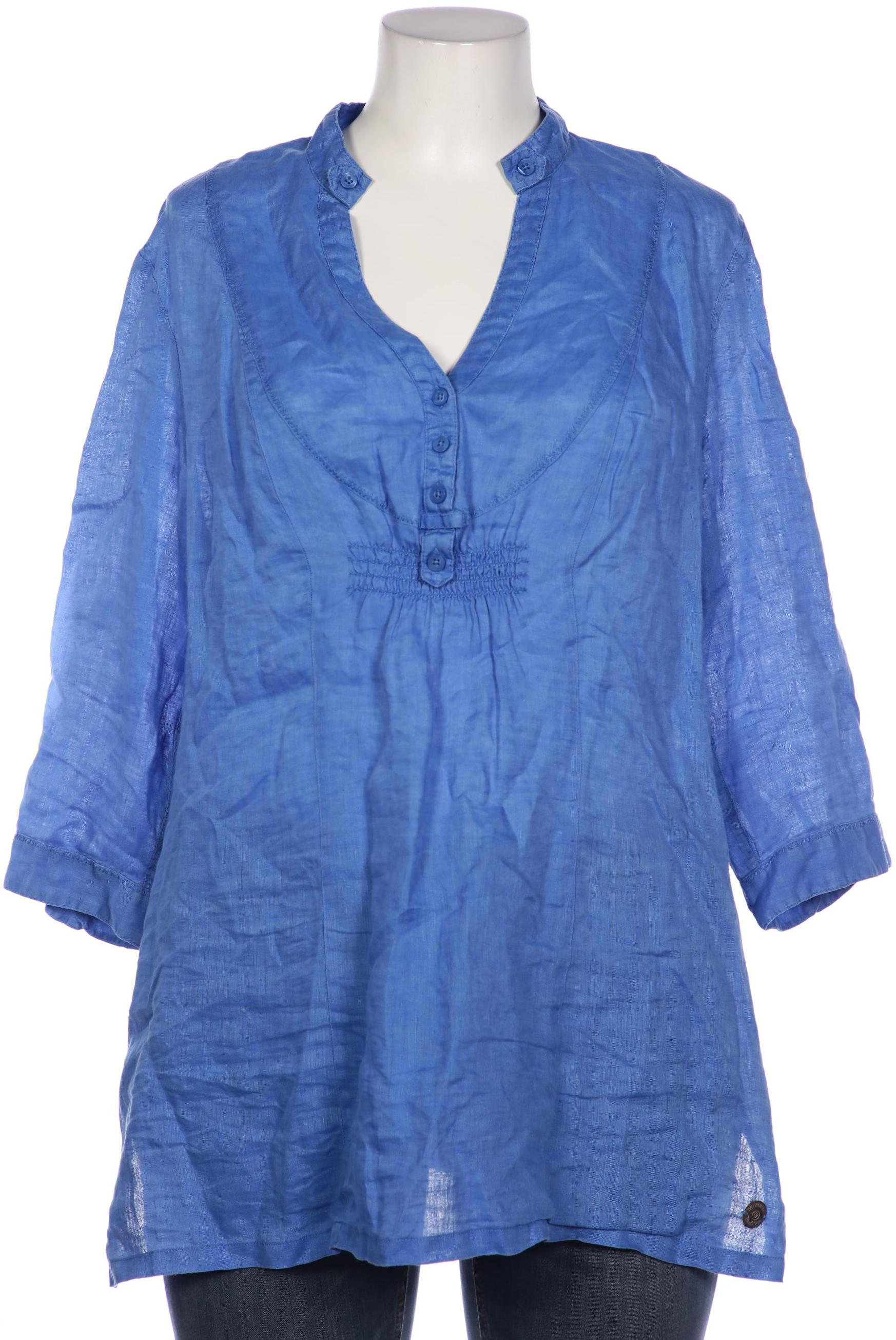 

Triangle Damen Bluse, blau, Gr. 44