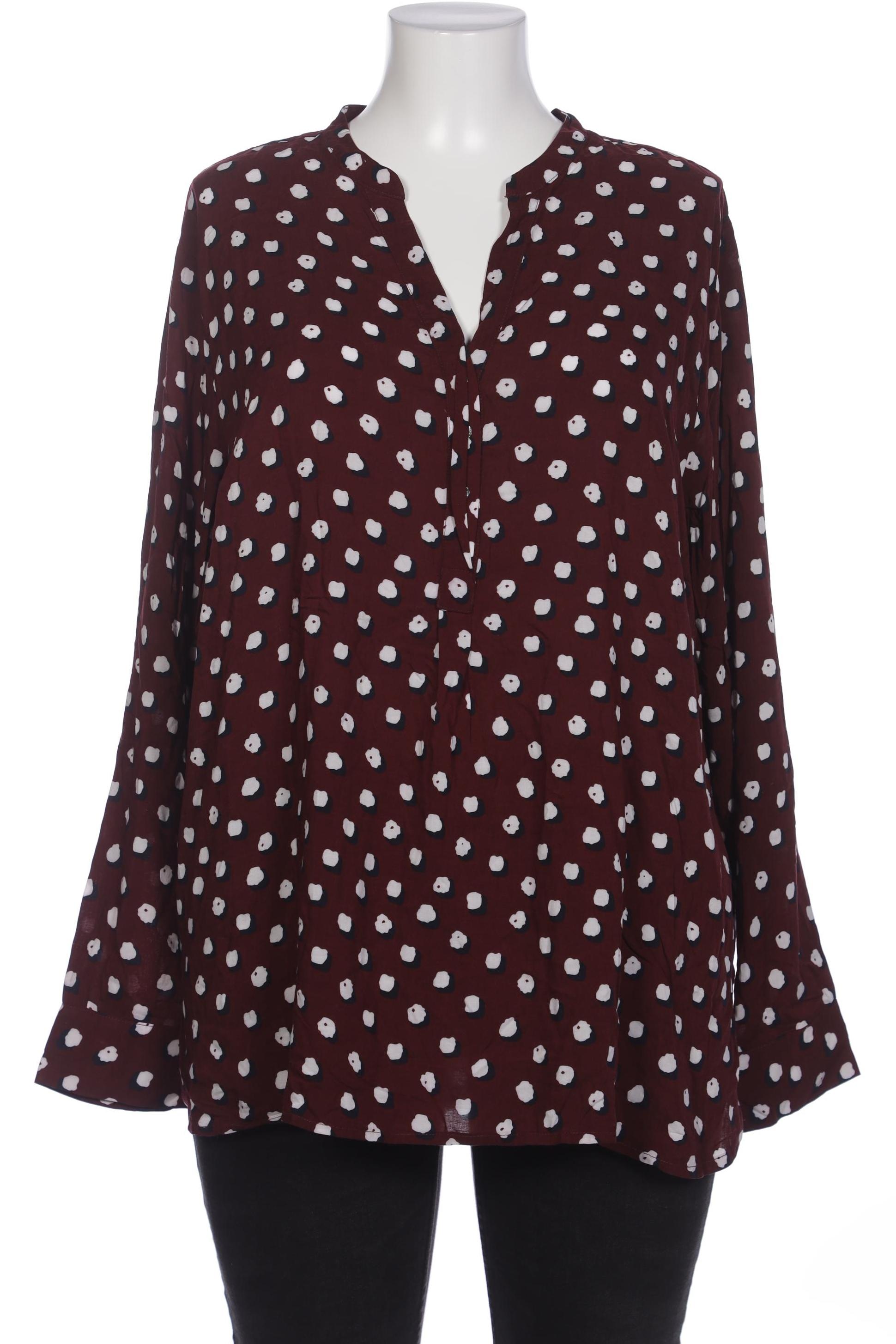 

Triangle Damen Bluse, bordeaux, Gr. 50