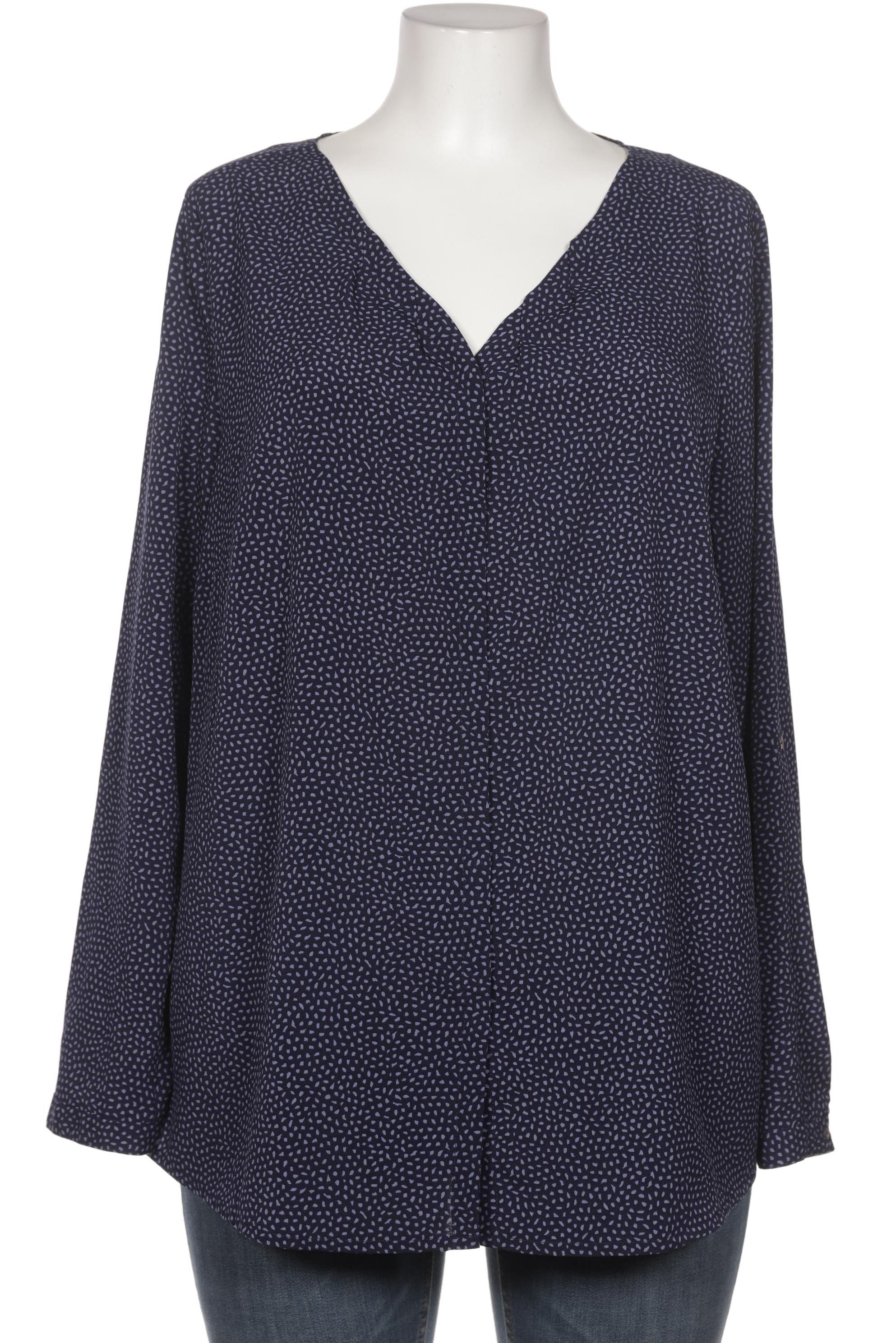 

Triangle Damen Bluse, marineblau, Gr. 48