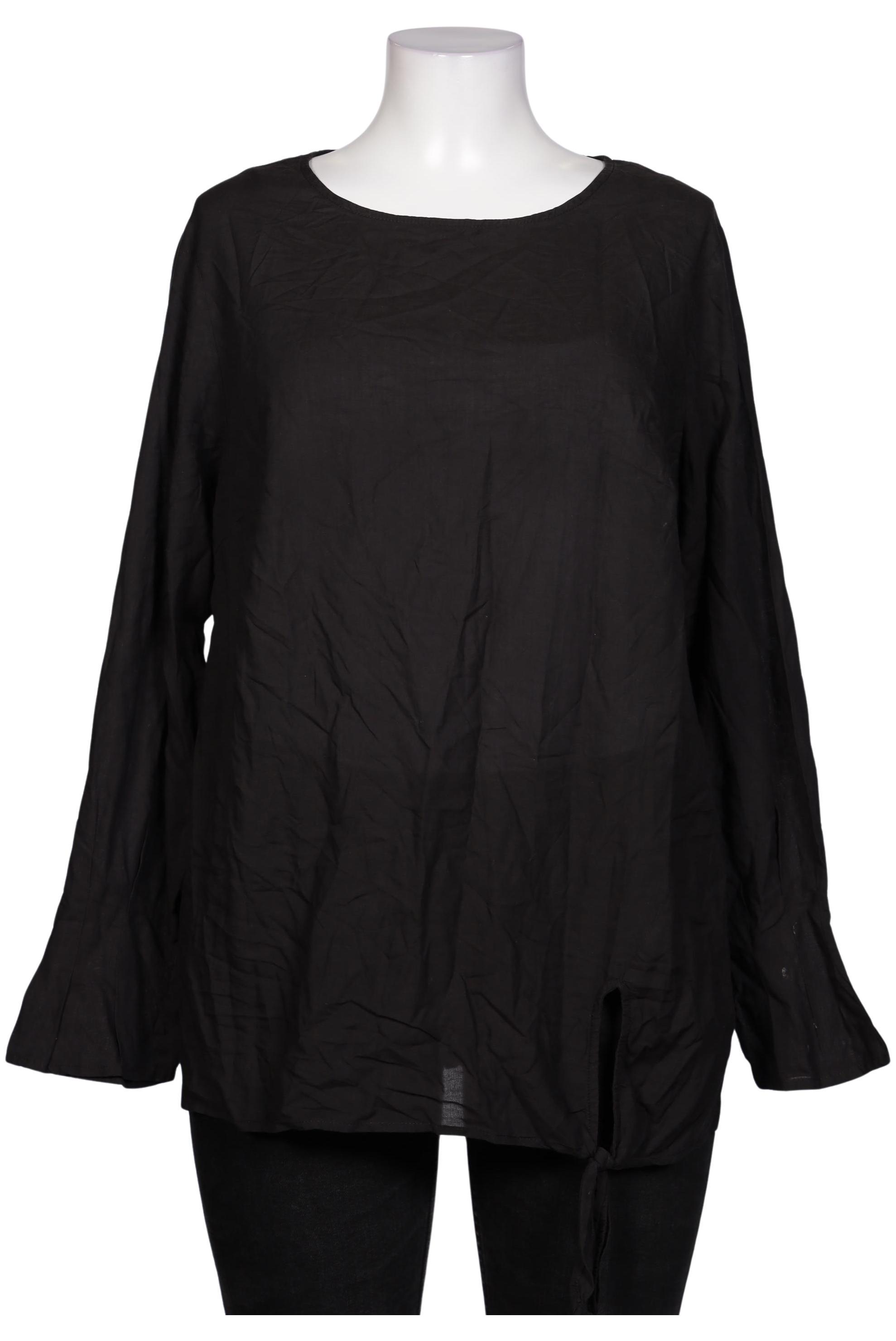 

Triangle Damen Bluse, schwarz, Gr. 46