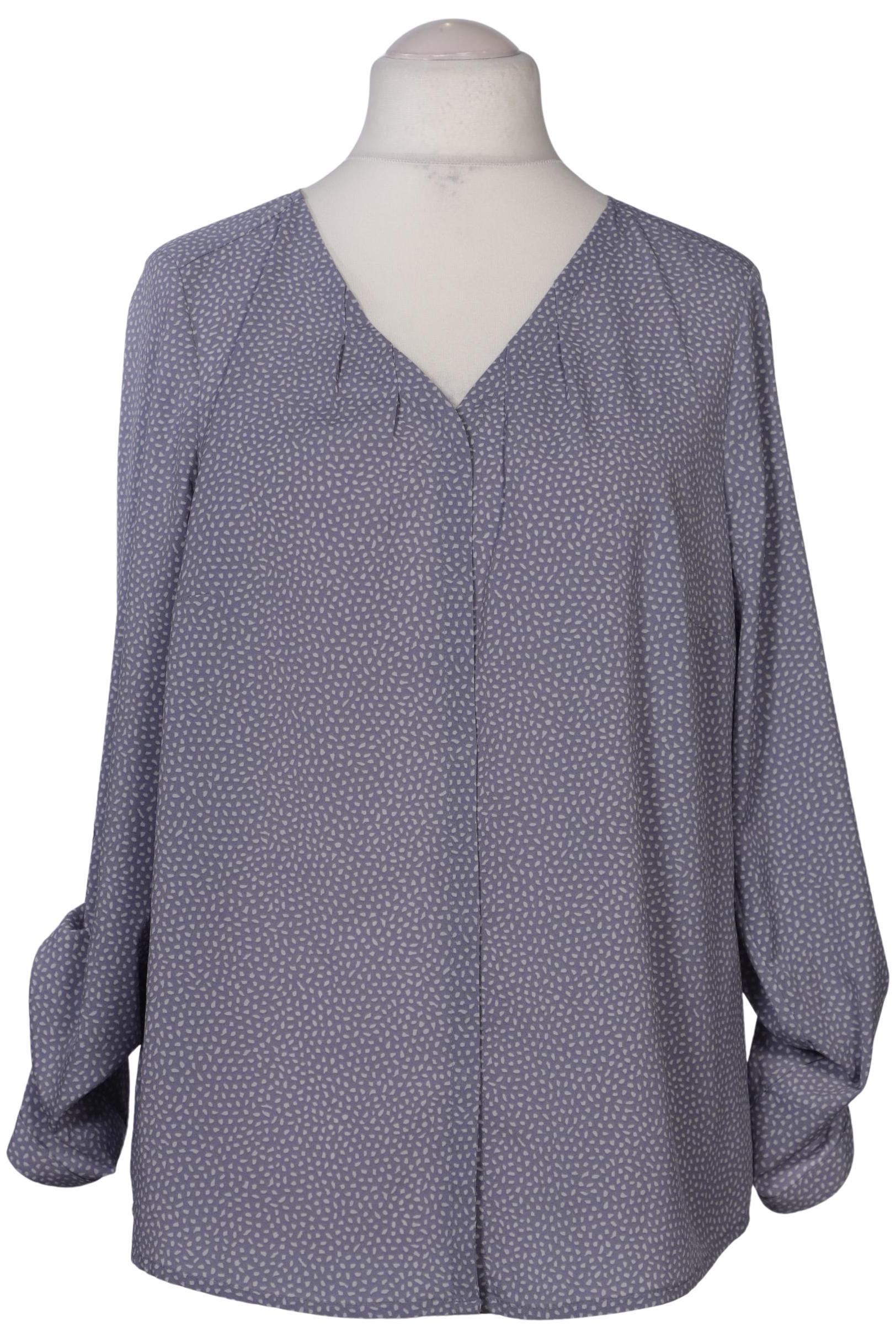 

Triangle Damen Bluse, blau, Gr. 42