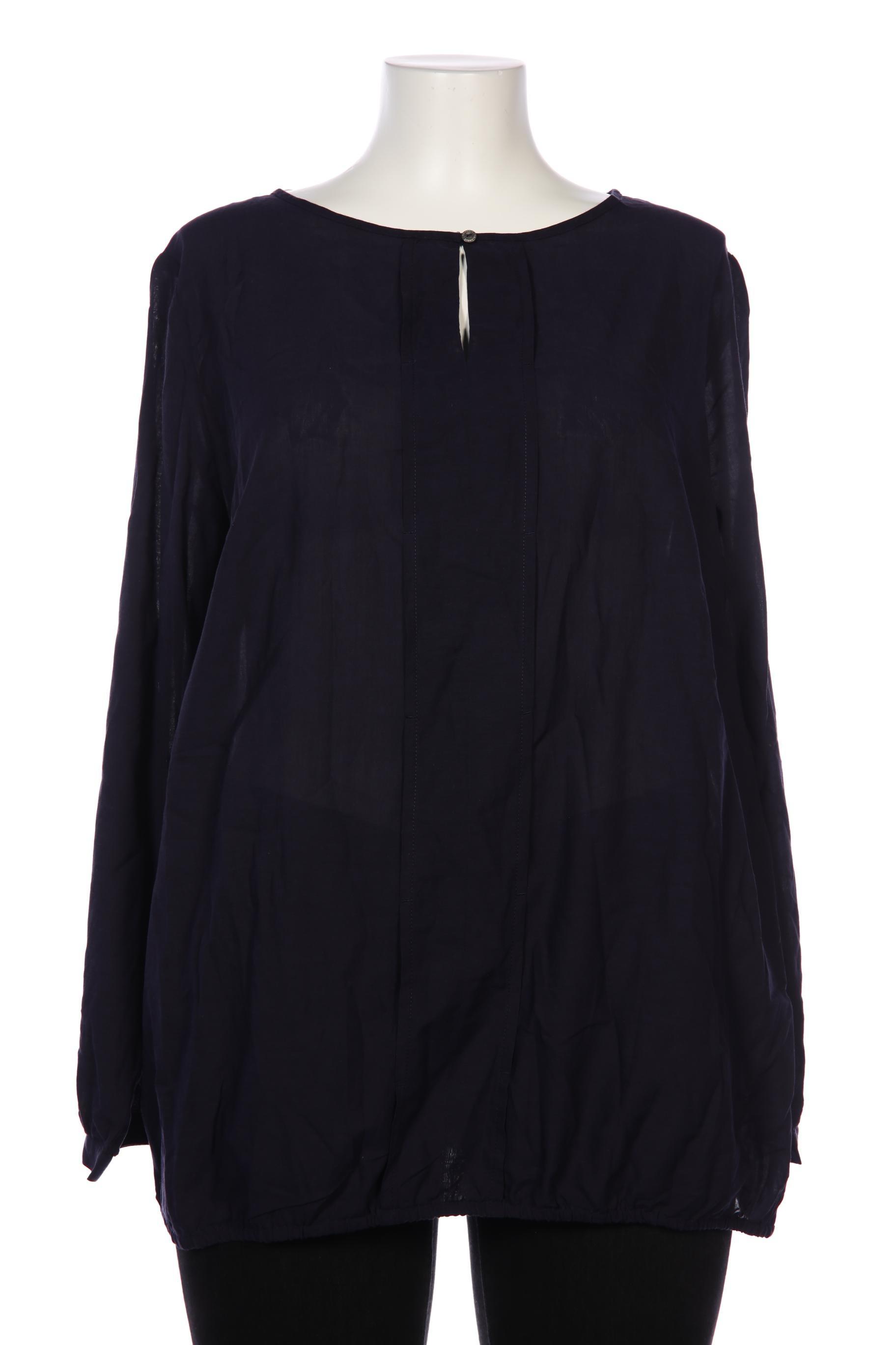 

Triangle Damen Bluse, marineblau, Gr. 48