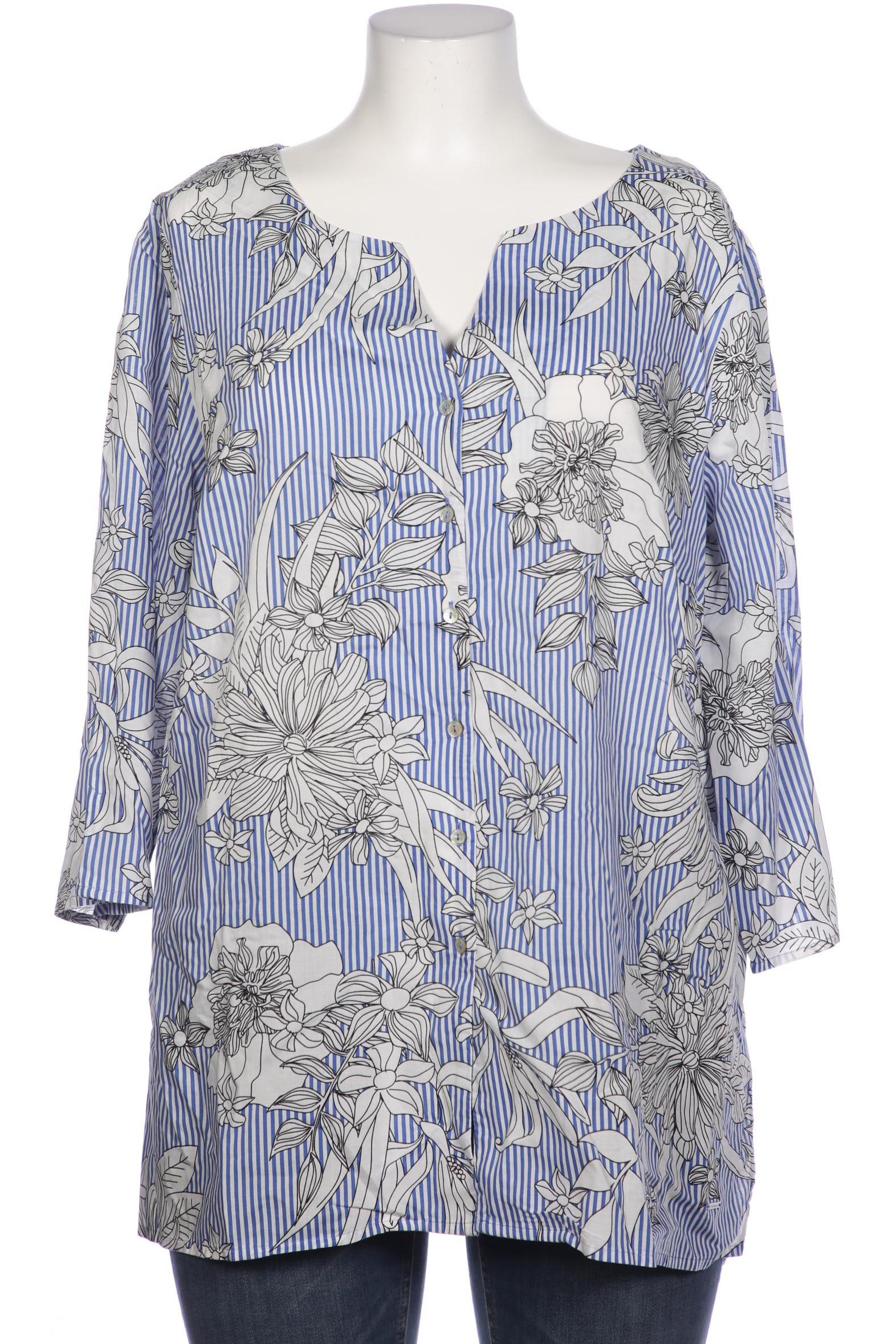 

Triangle Damen Bluse, blau, Gr. 46