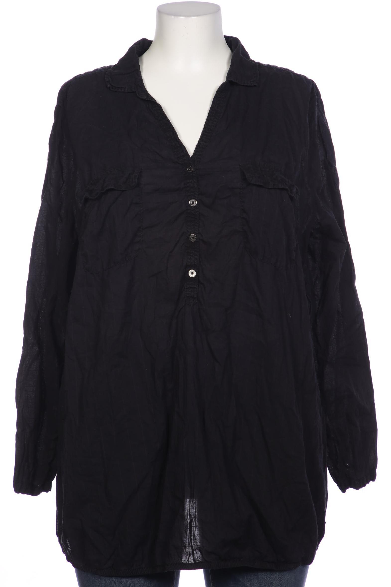 

Triangle Damen Bluse, schwarz, Gr. 52