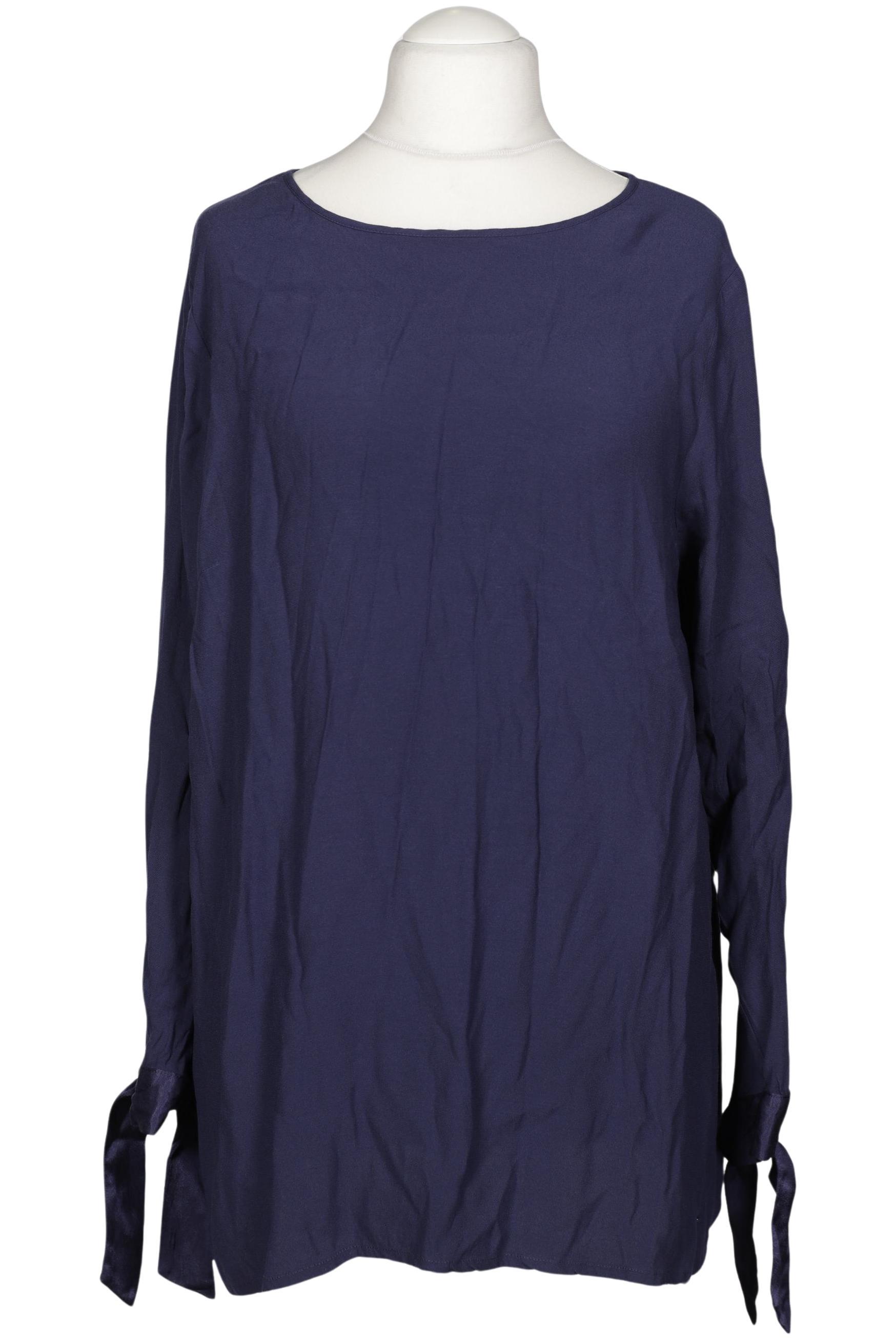 

Triangle Damen Bluse, marineblau, Gr. 48