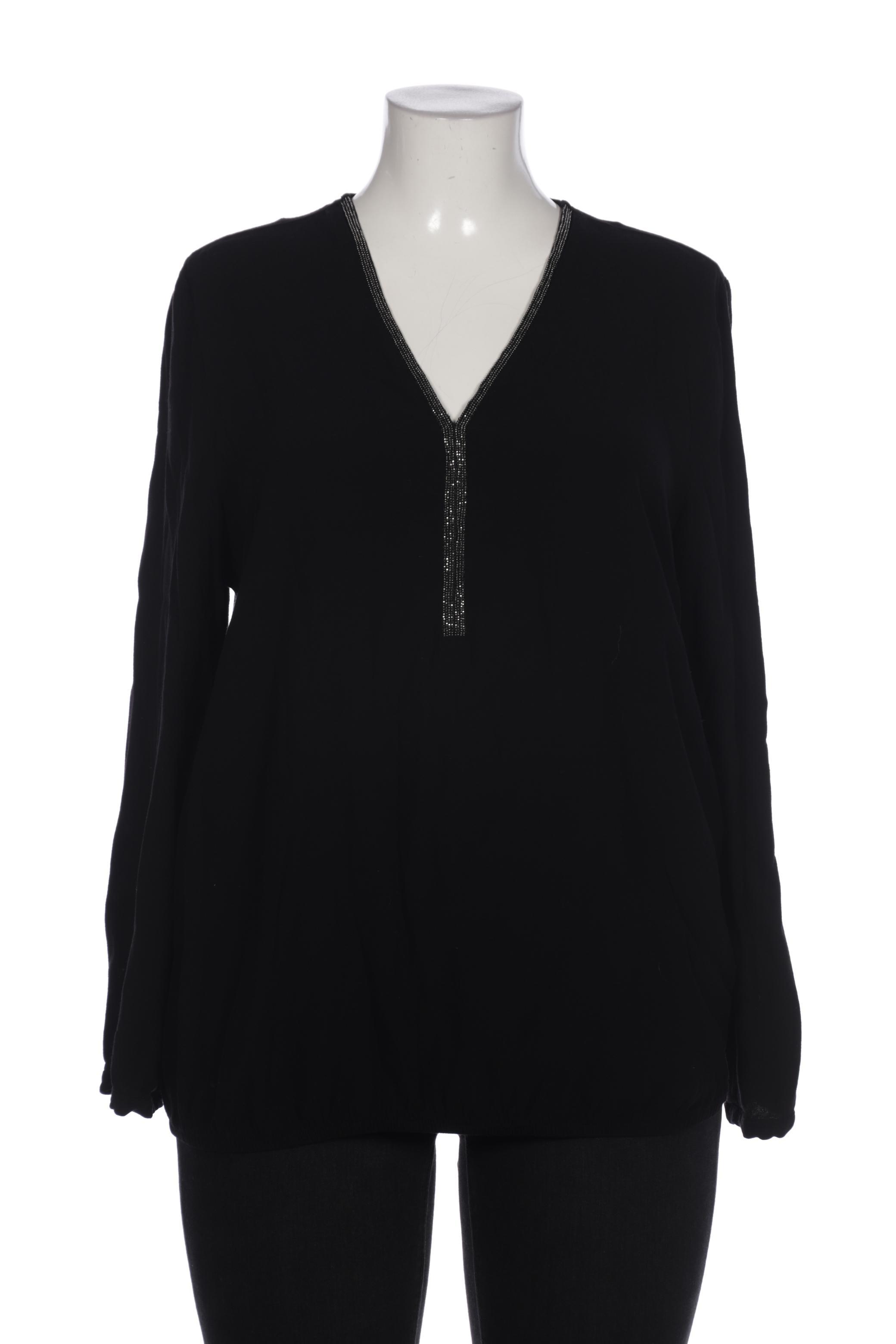

Triangle Damen Bluse, schwarz, Gr. 46