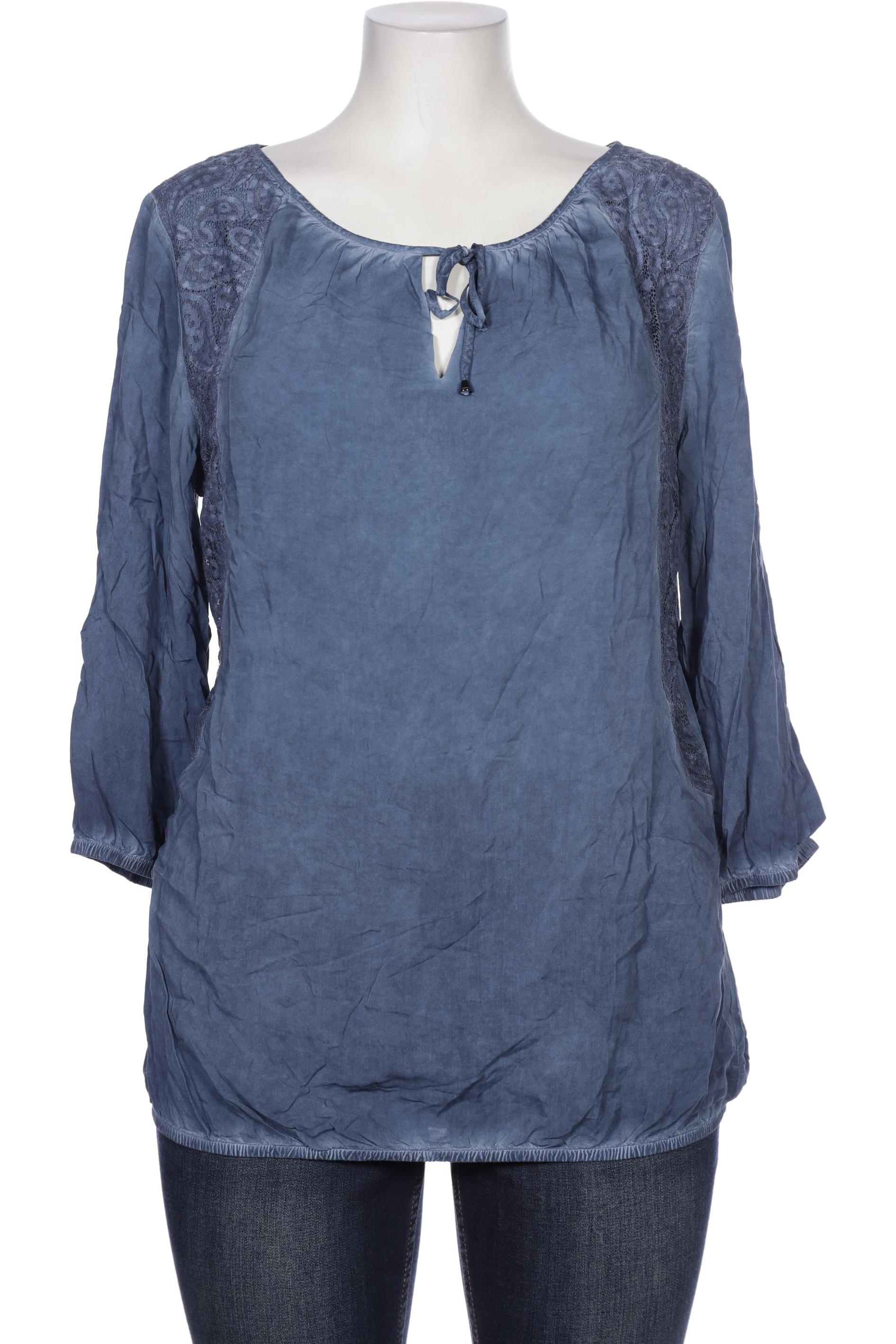 

Triangle Damen Bluse, marineblau, Gr. 42