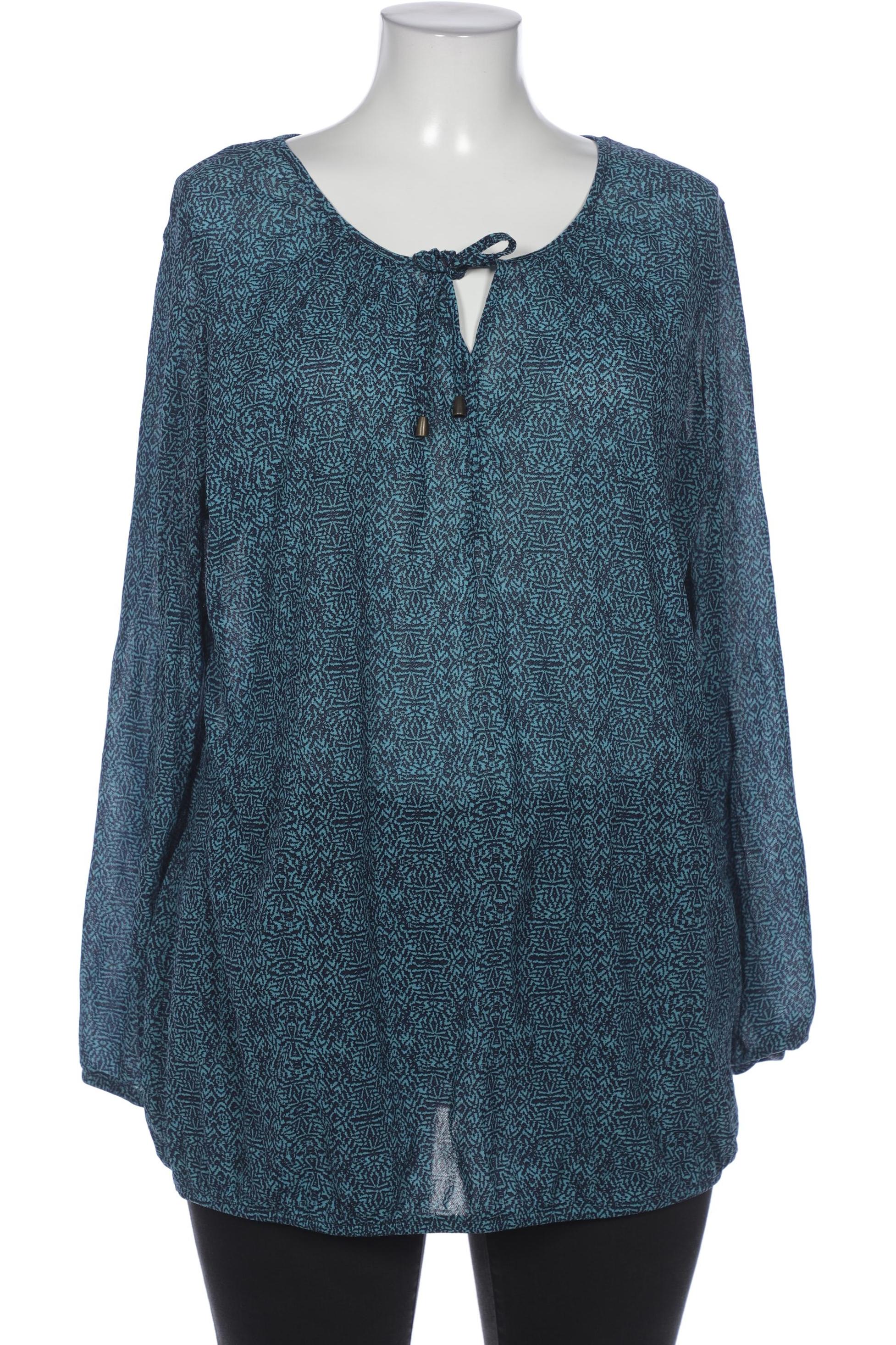 

Triangle Damen Bluse, türkis, Gr. 48