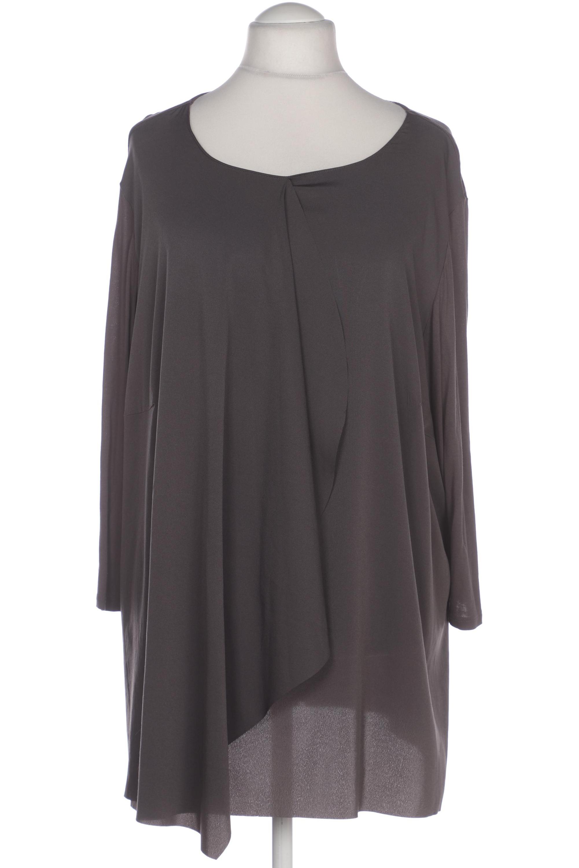 

Triangle Damen Bluse, grau, Gr. 54