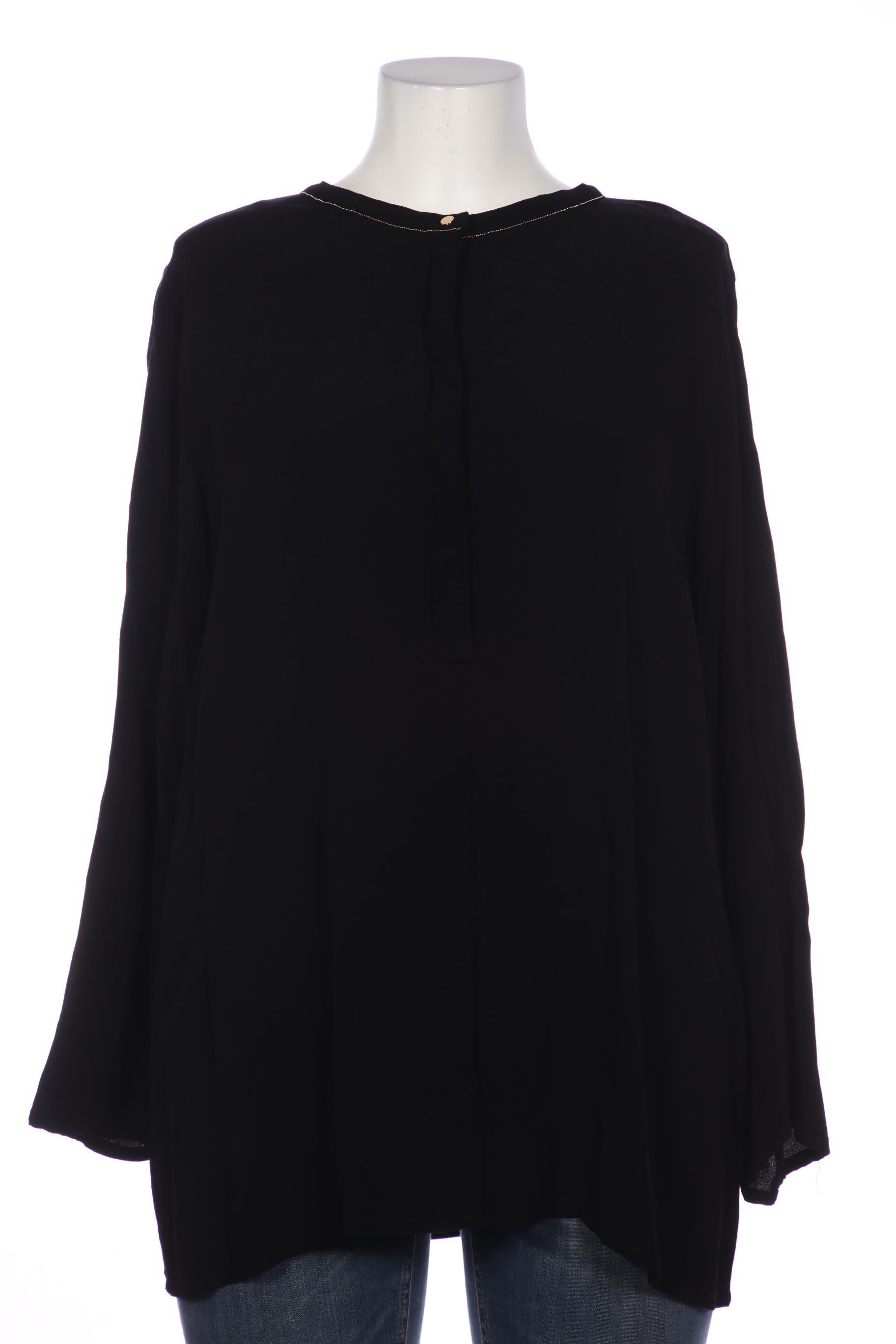 

Triangle Damen Bluse, schwarz, Gr. 48