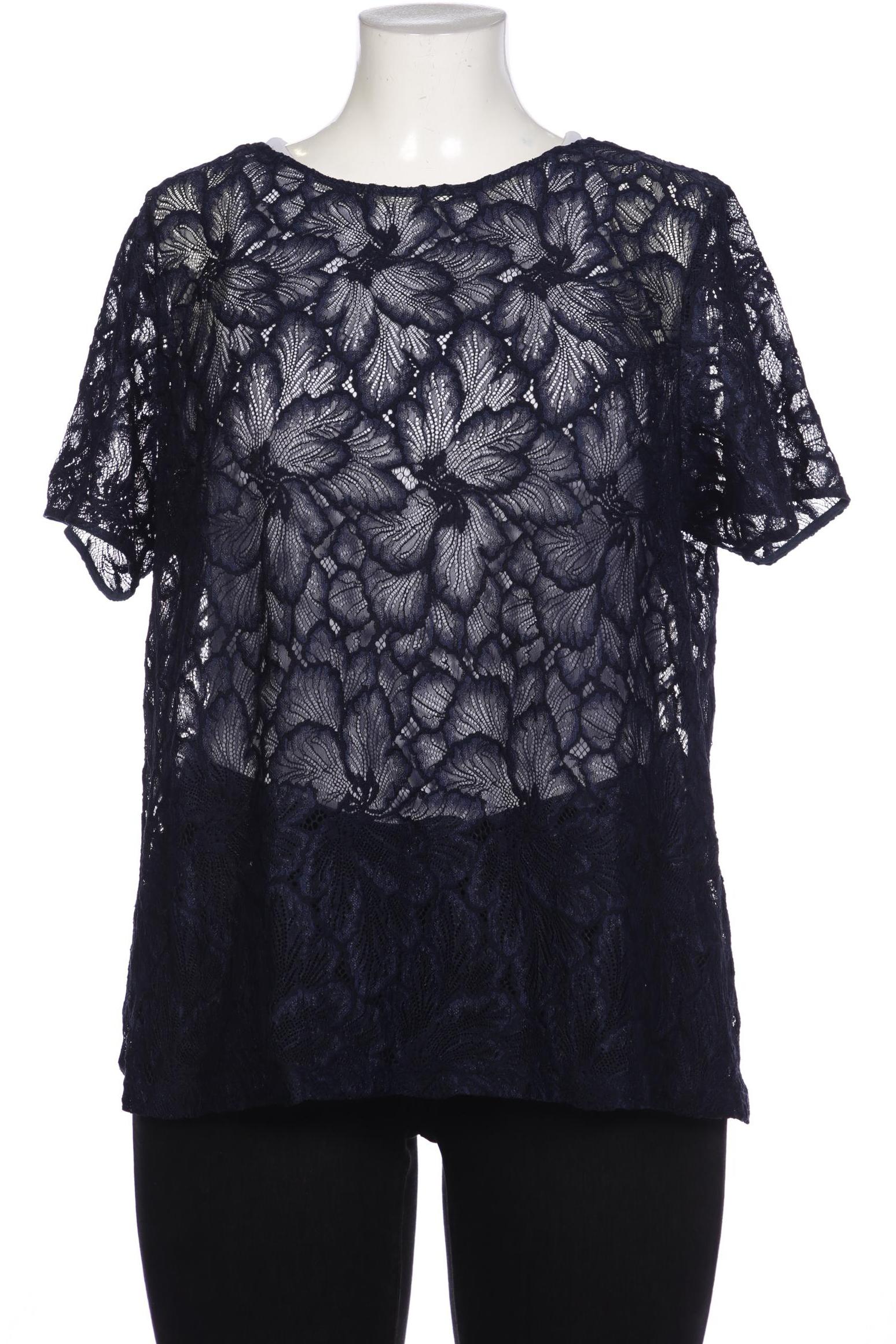 

Triangle Damen Bluse, marineblau, Gr. 48