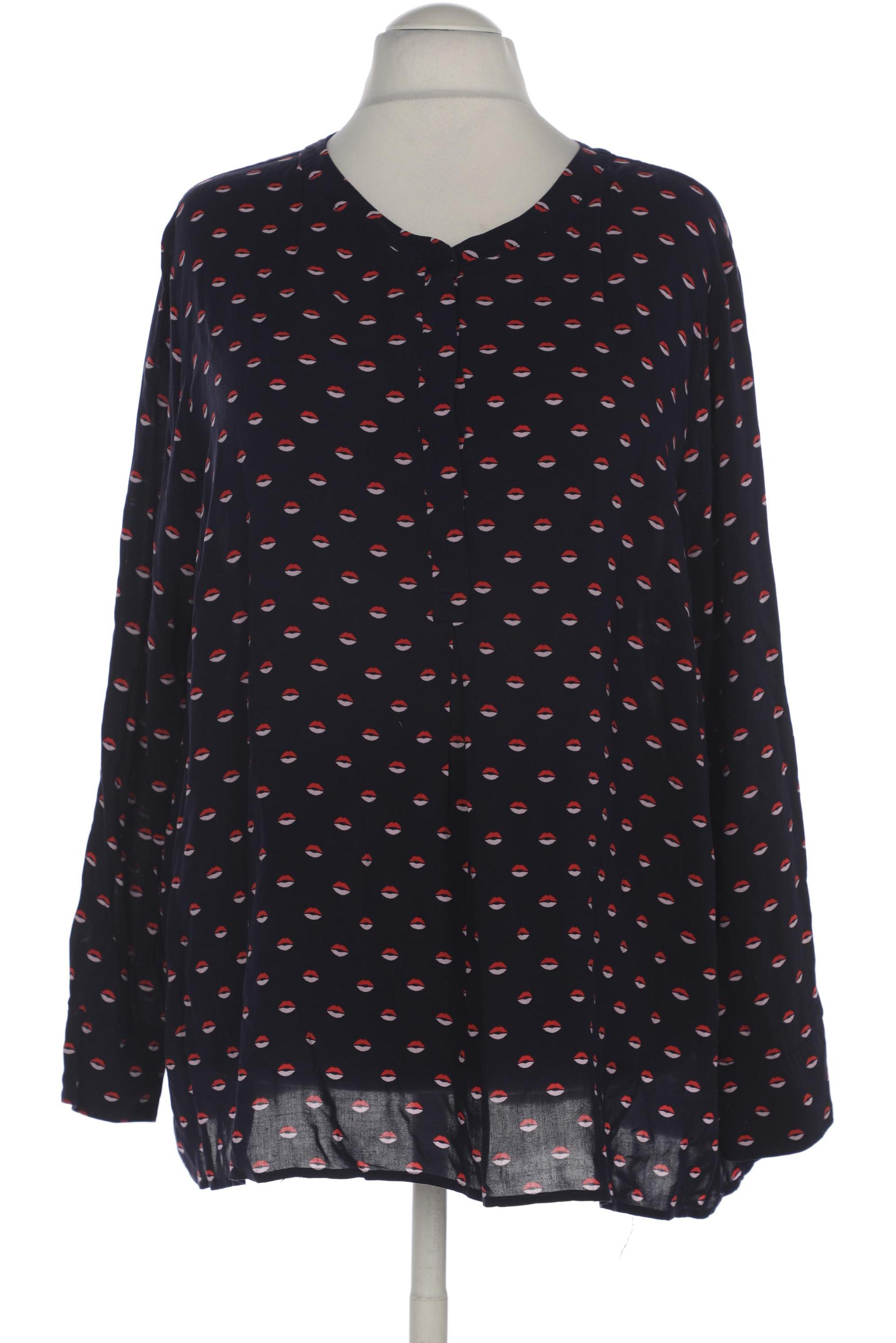 

Triangle Damen Bluse, marineblau, Gr. 54