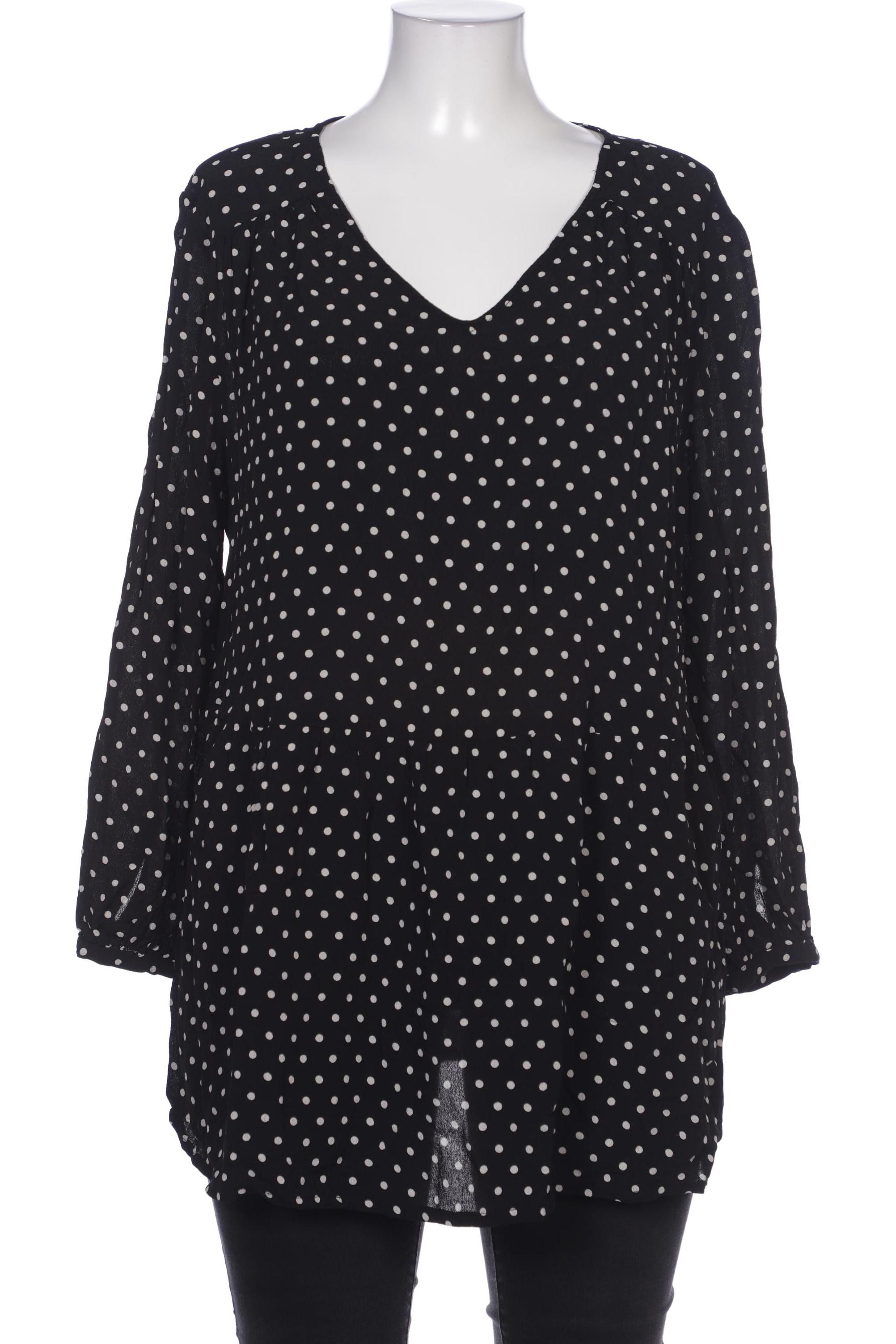 

Triangle Damen Bluse, schwarz, Gr. 50