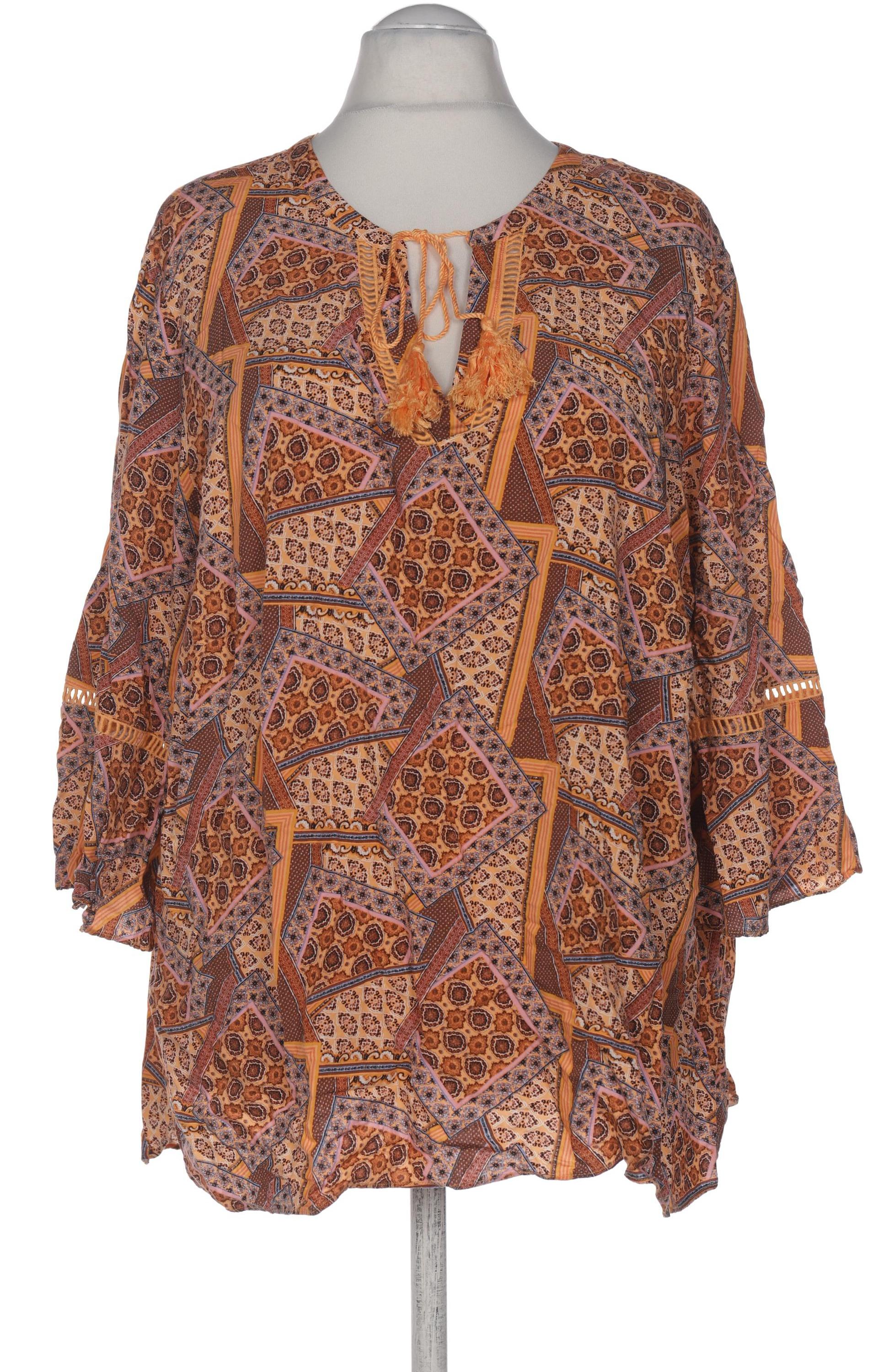 

Triangle Damen Bluse, orange, Gr. 54