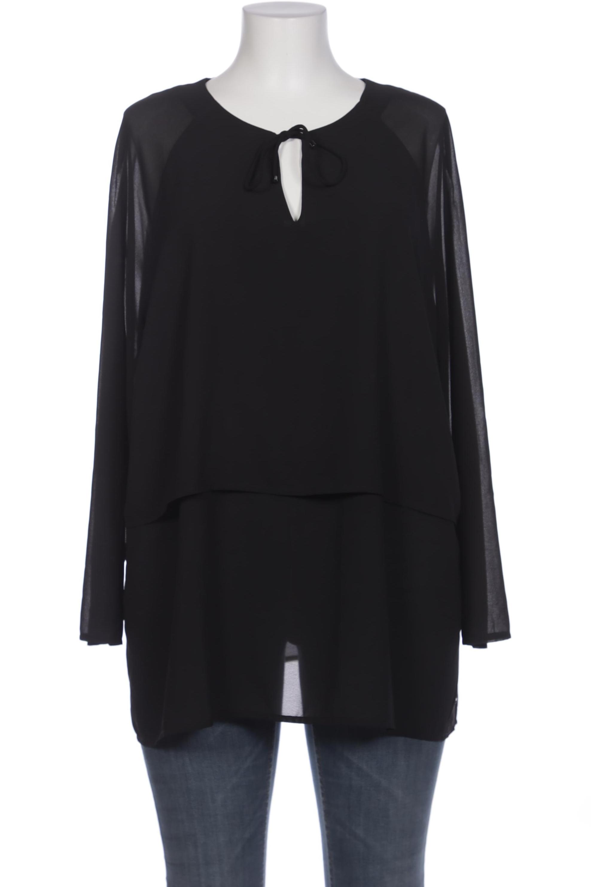 

Triangle Damen Bluse, schwarz, Gr. 52