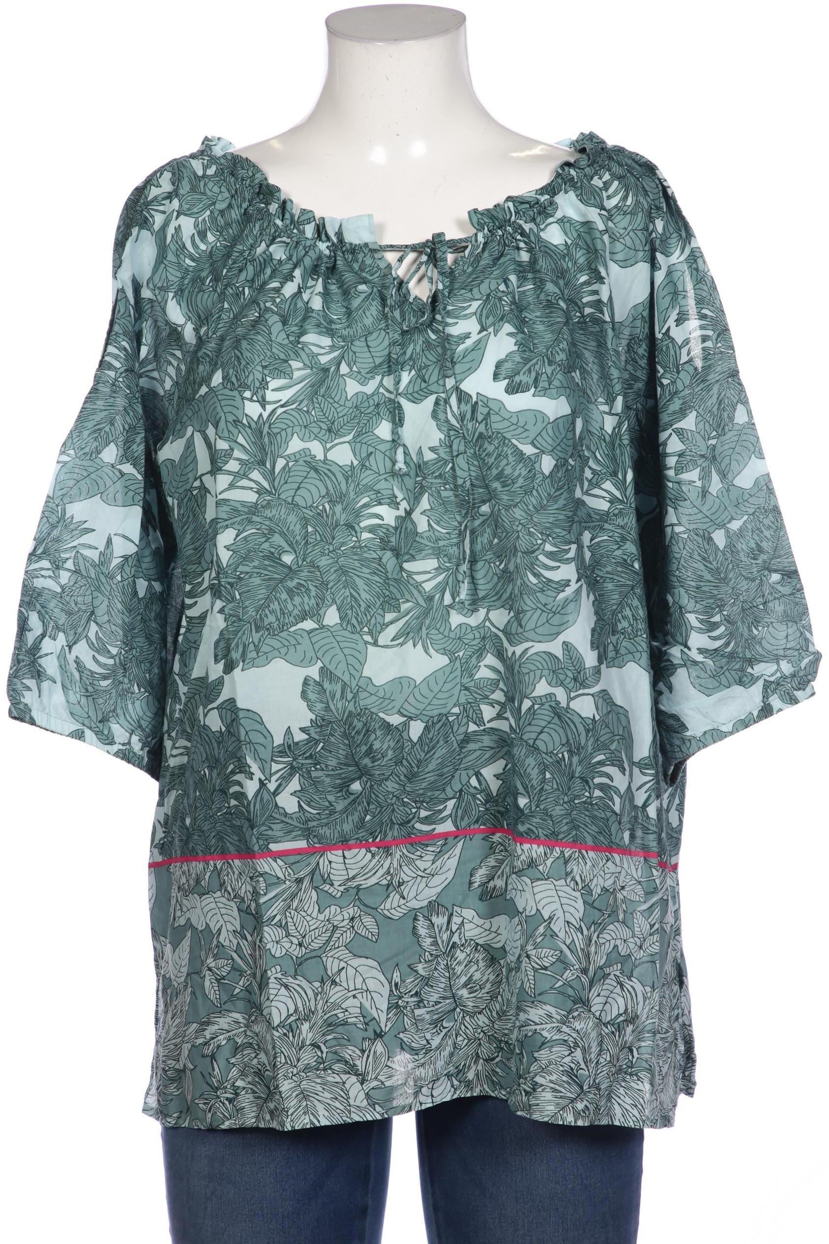 

Triangle Damen Bluse, türkis, Gr. 46