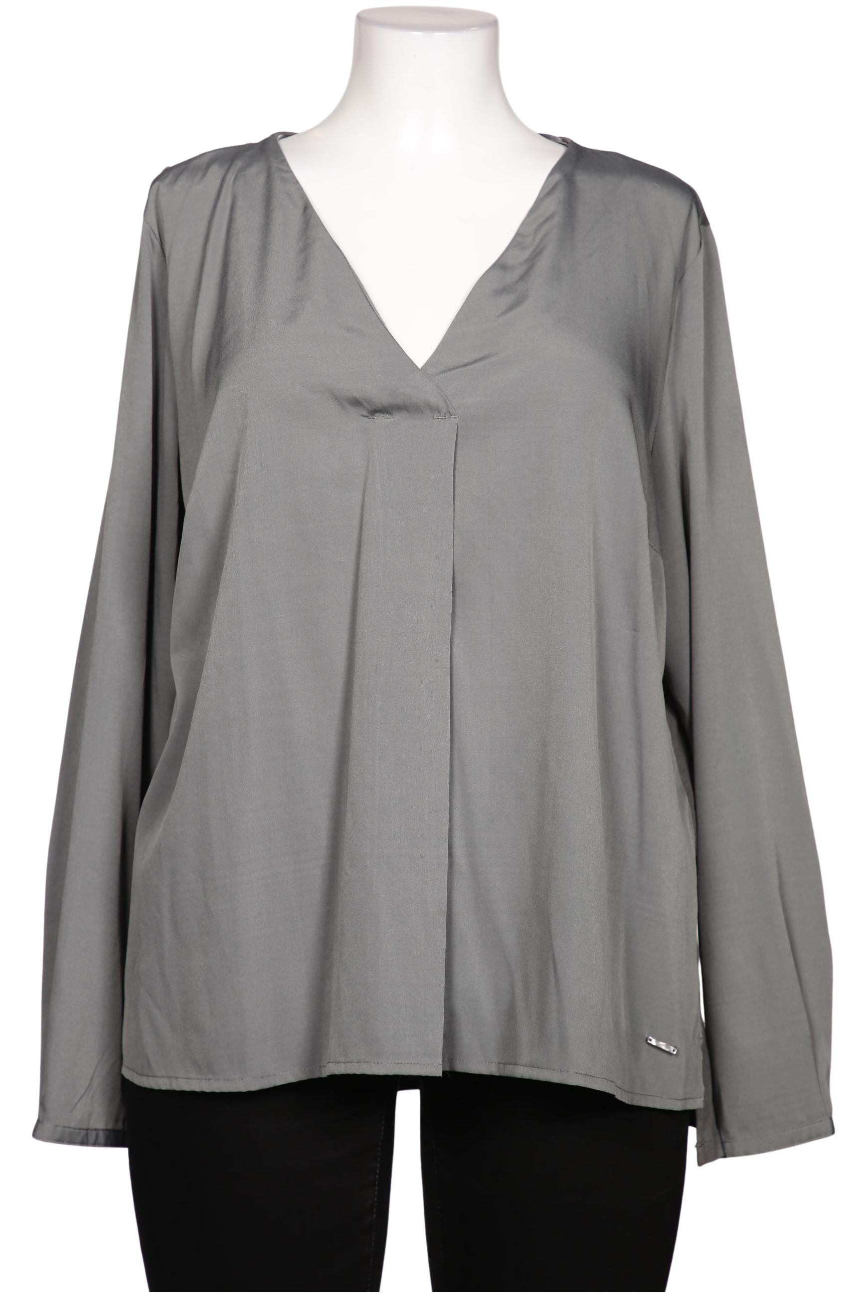 

Triangle Damen Bluse, grau, Gr. 50