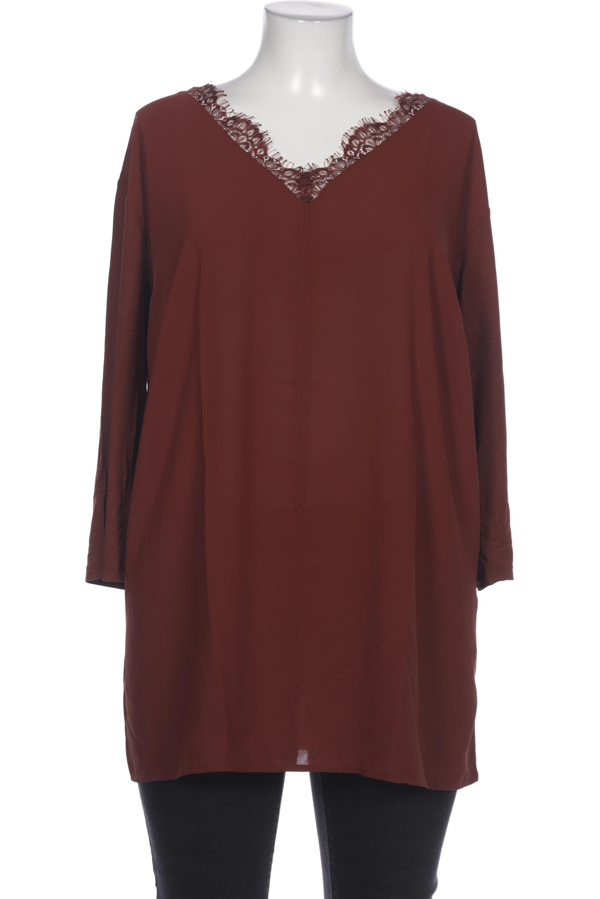 

Triangle Damen Bluse, braun, Gr. 46