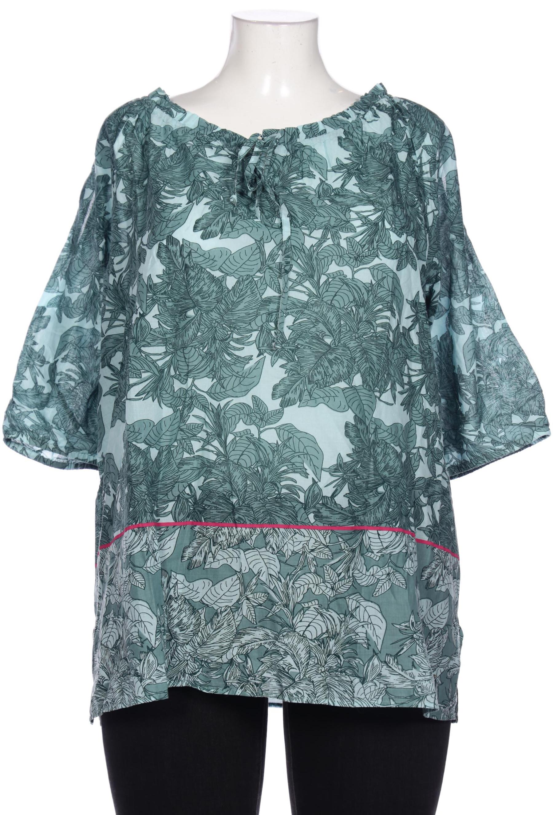 

Triangle Damen Bluse, türkis, Gr. 48