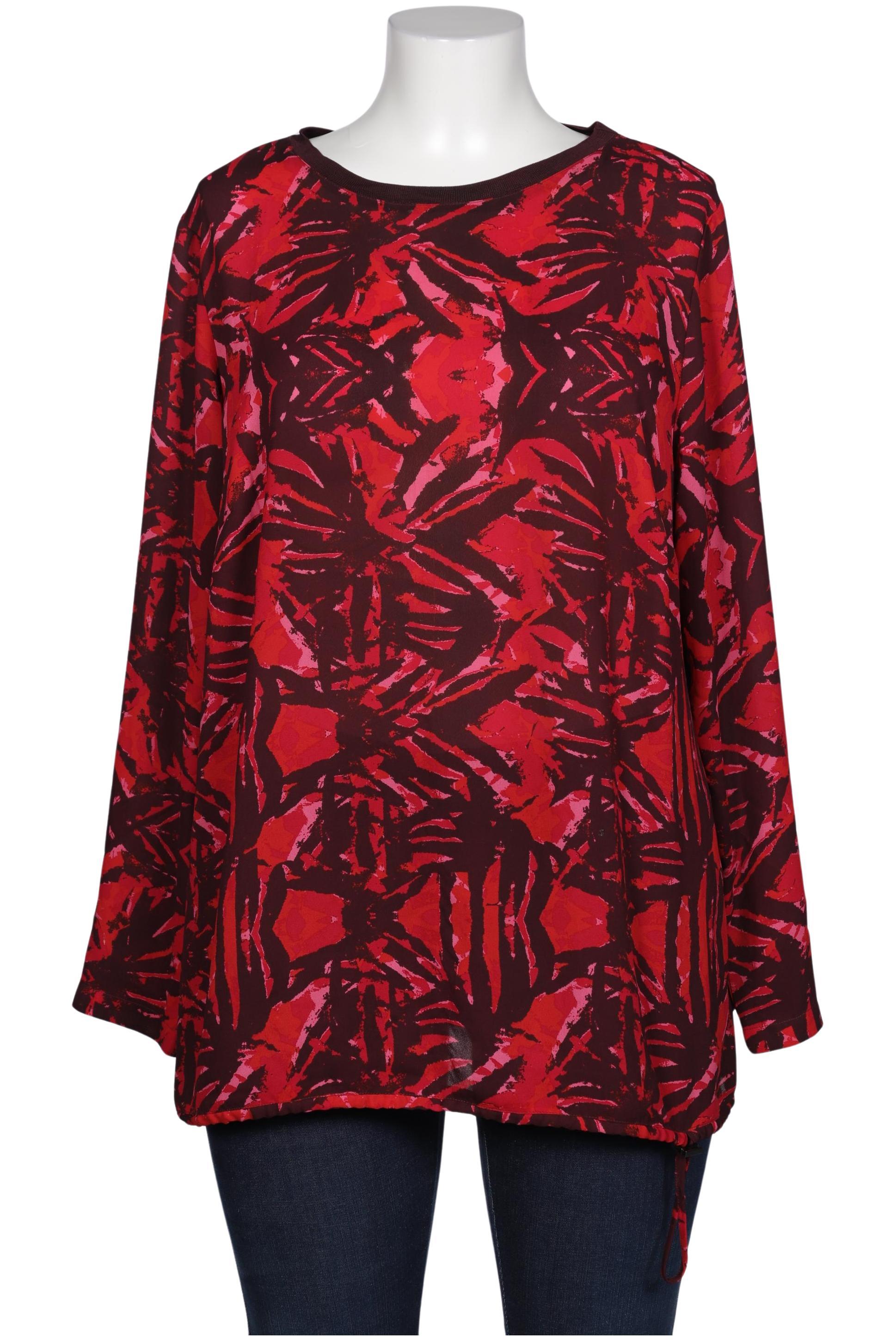 

Triangle Damen Bluse, bordeaux, Gr. 48
