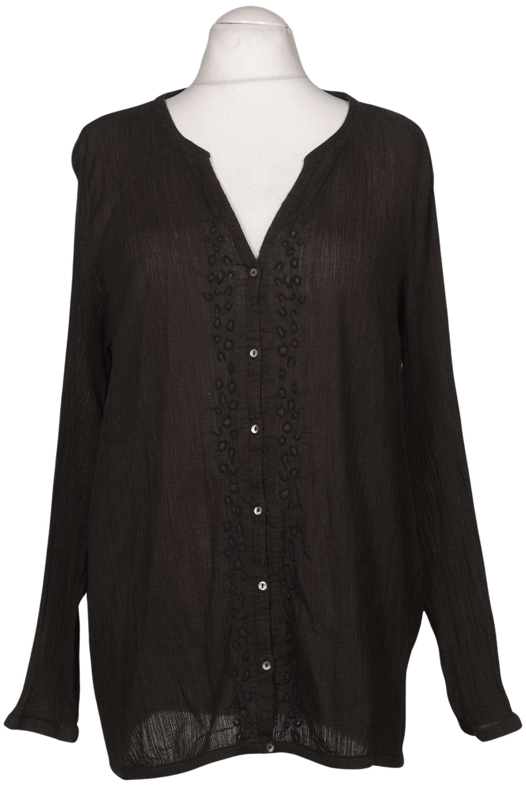 

Triangle Damen Bluse, schwarz, Gr. 48