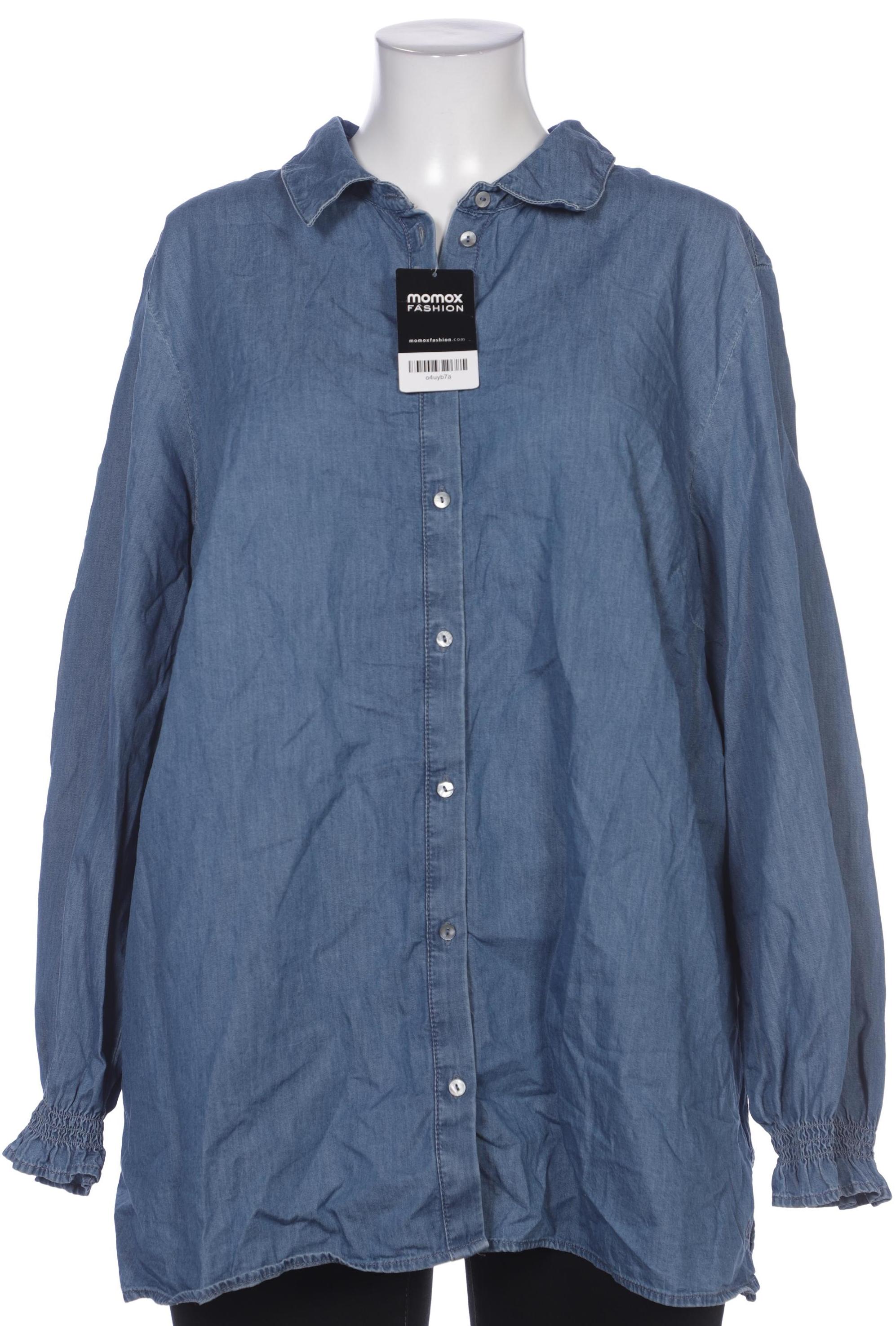 

Triangle Damen Bluse, blau, Gr. 50