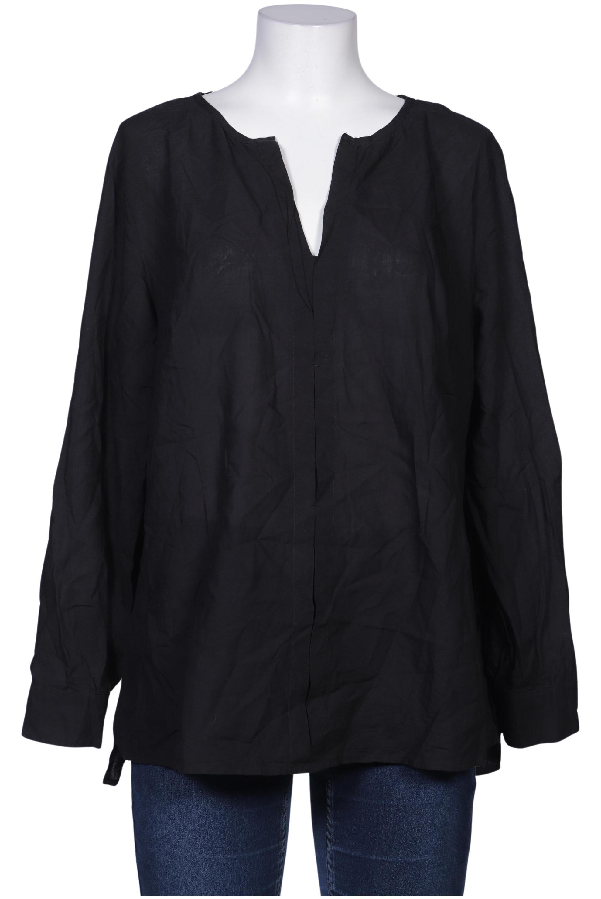 

Triangle Damen Bluse, schwarz, Gr. 46