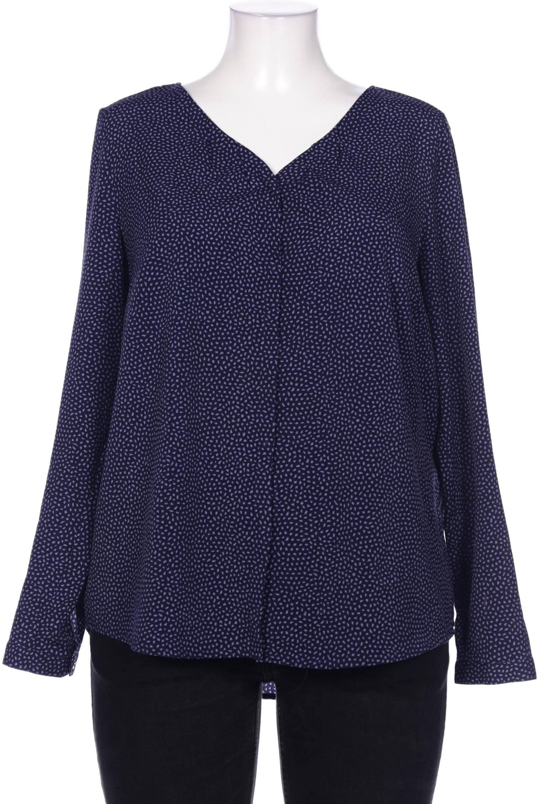 

Triangle Damen Bluse, marineblau, Gr. 42
