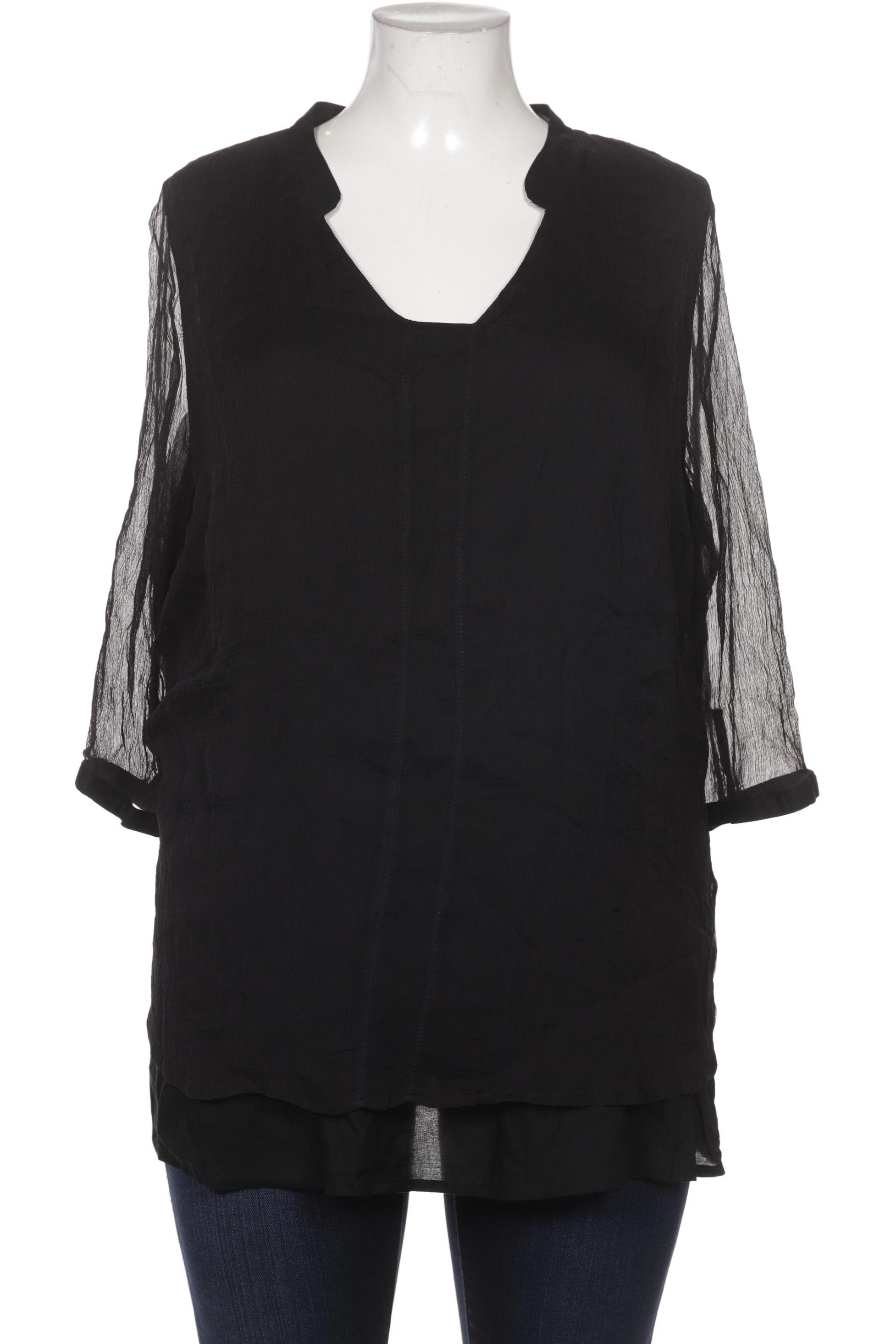 

Triangle Damen Bluse, schwarz, Gr. 46