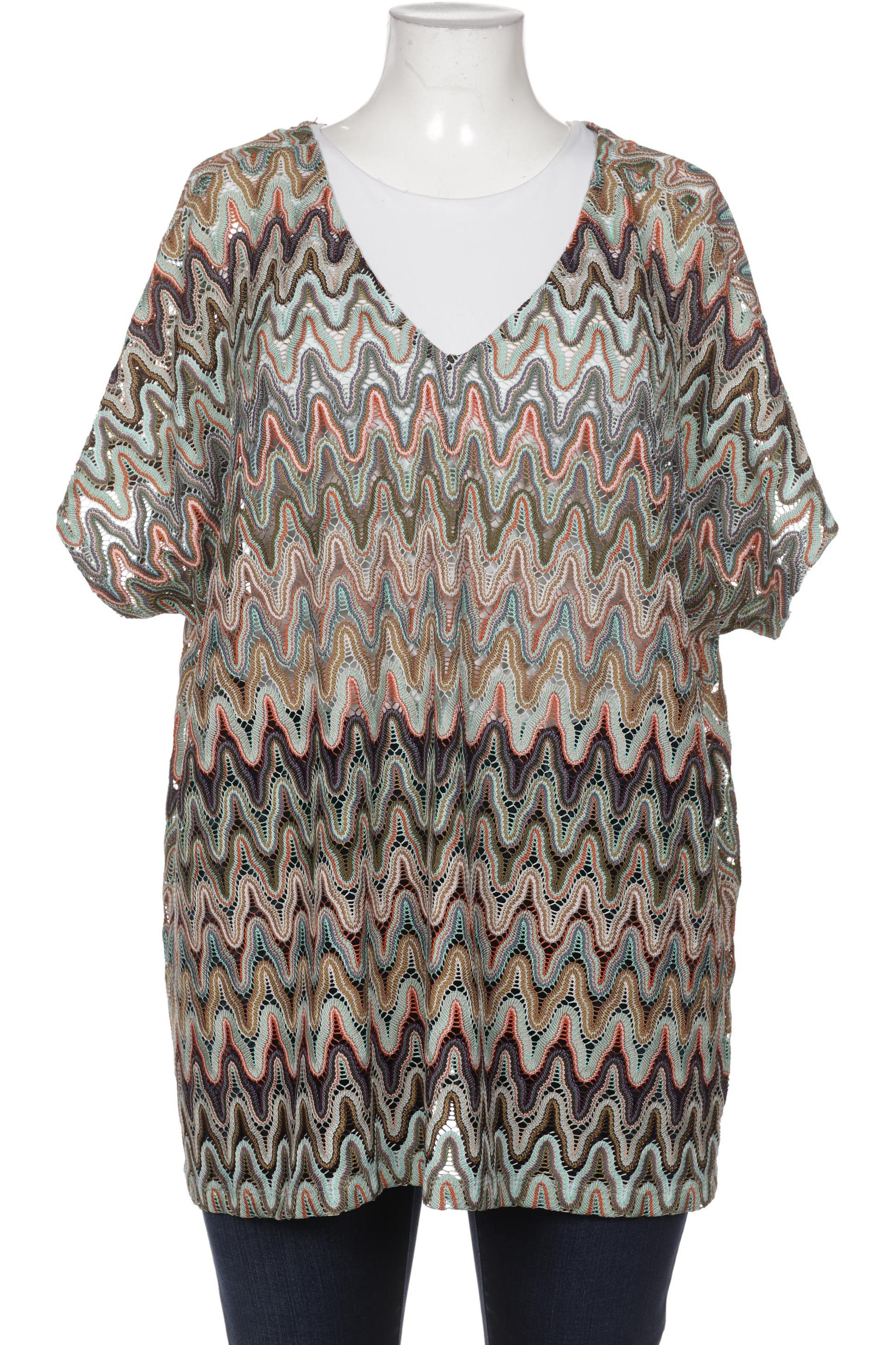

Triangle Damen Bluse, türkis, Gr. 48
